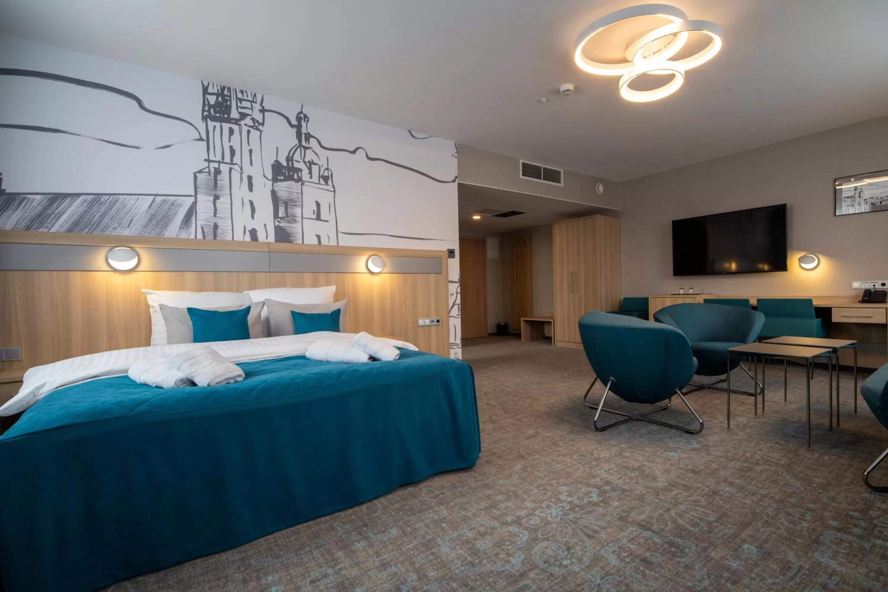 Photo of the whole room, Bed in Krowodrza Centrum Konferencyjno - Hotelowe