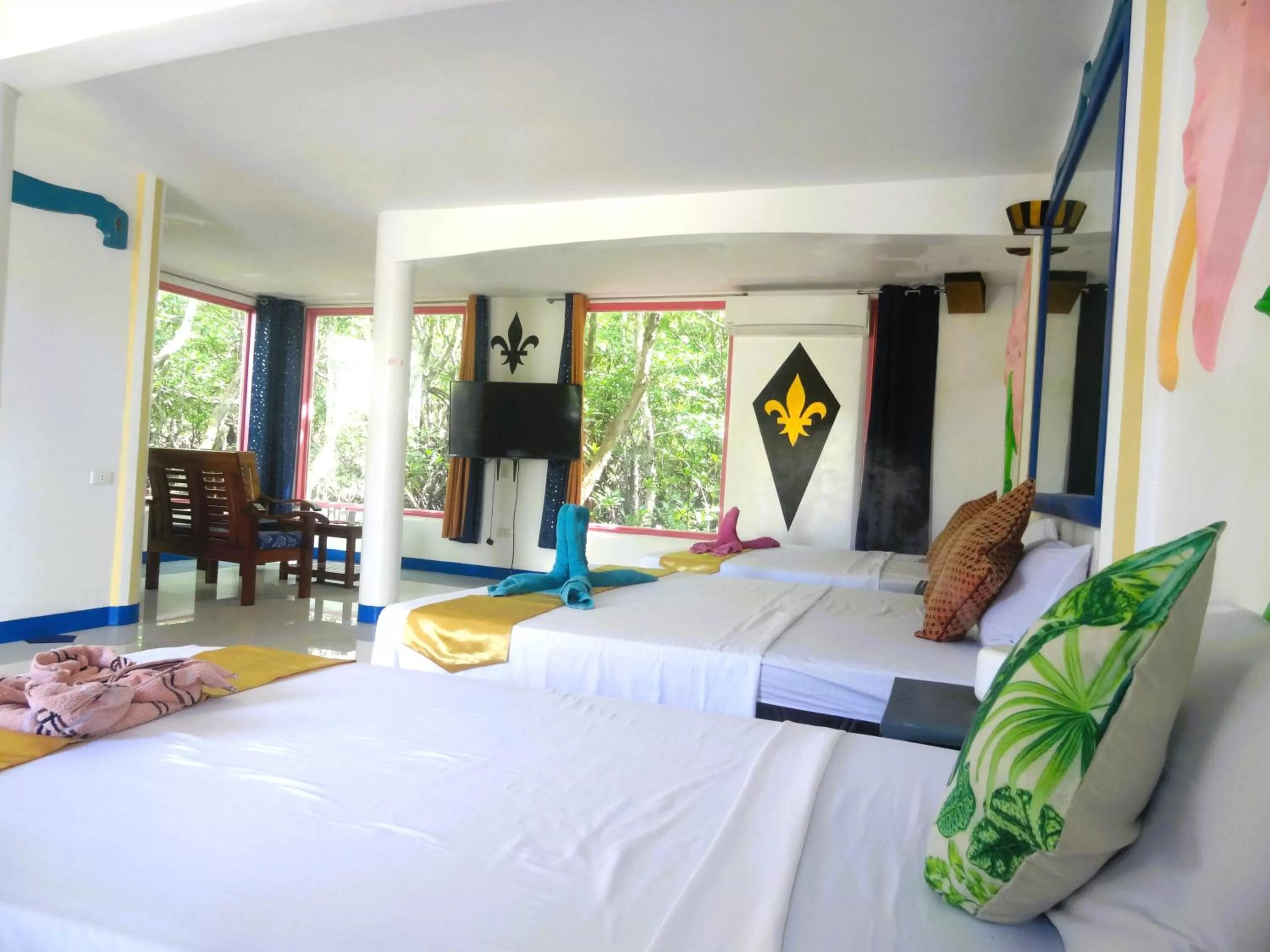 Bed in MG Chateau Resort