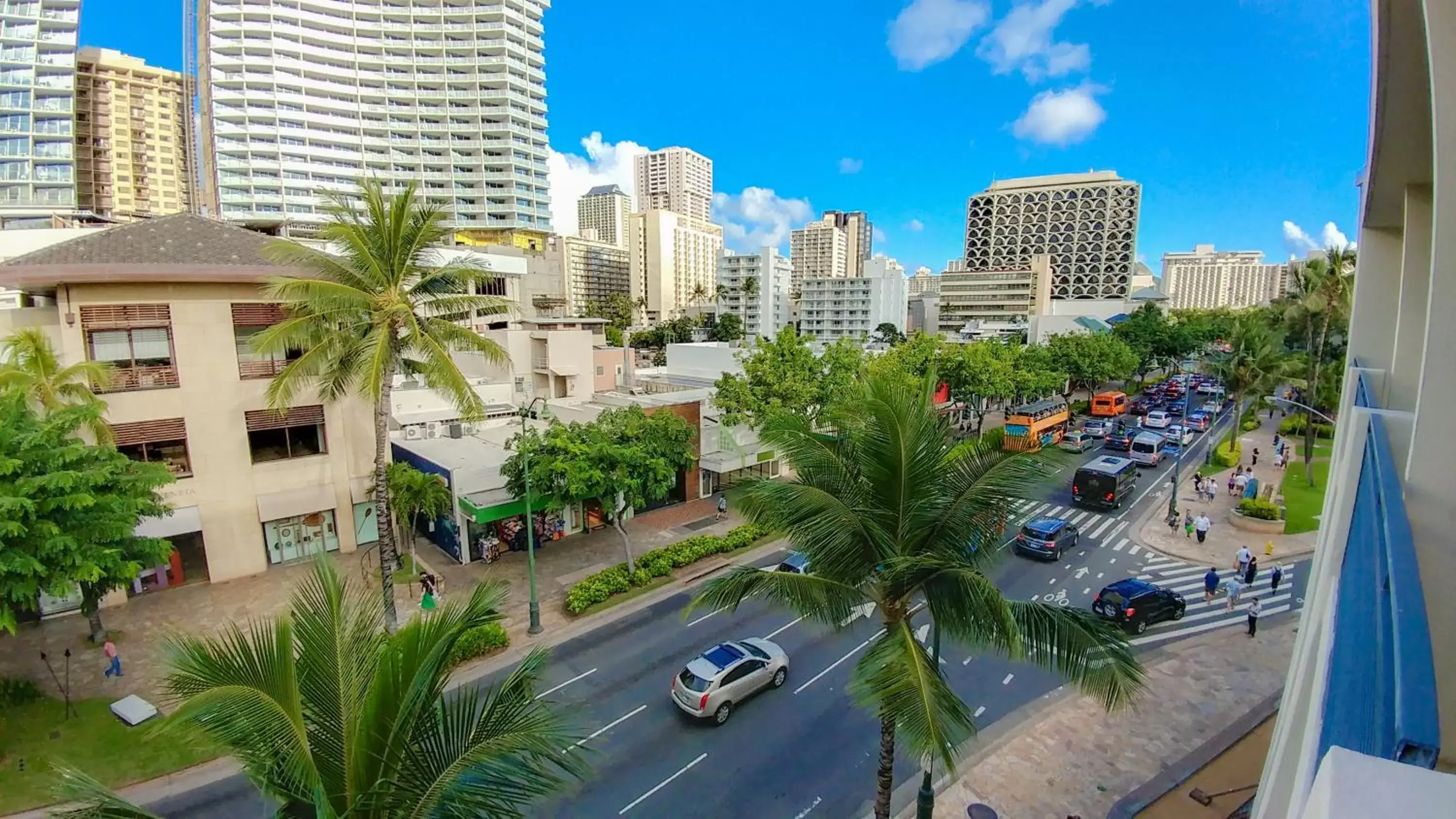 City view in Polynesian Residences Waikiki Beach