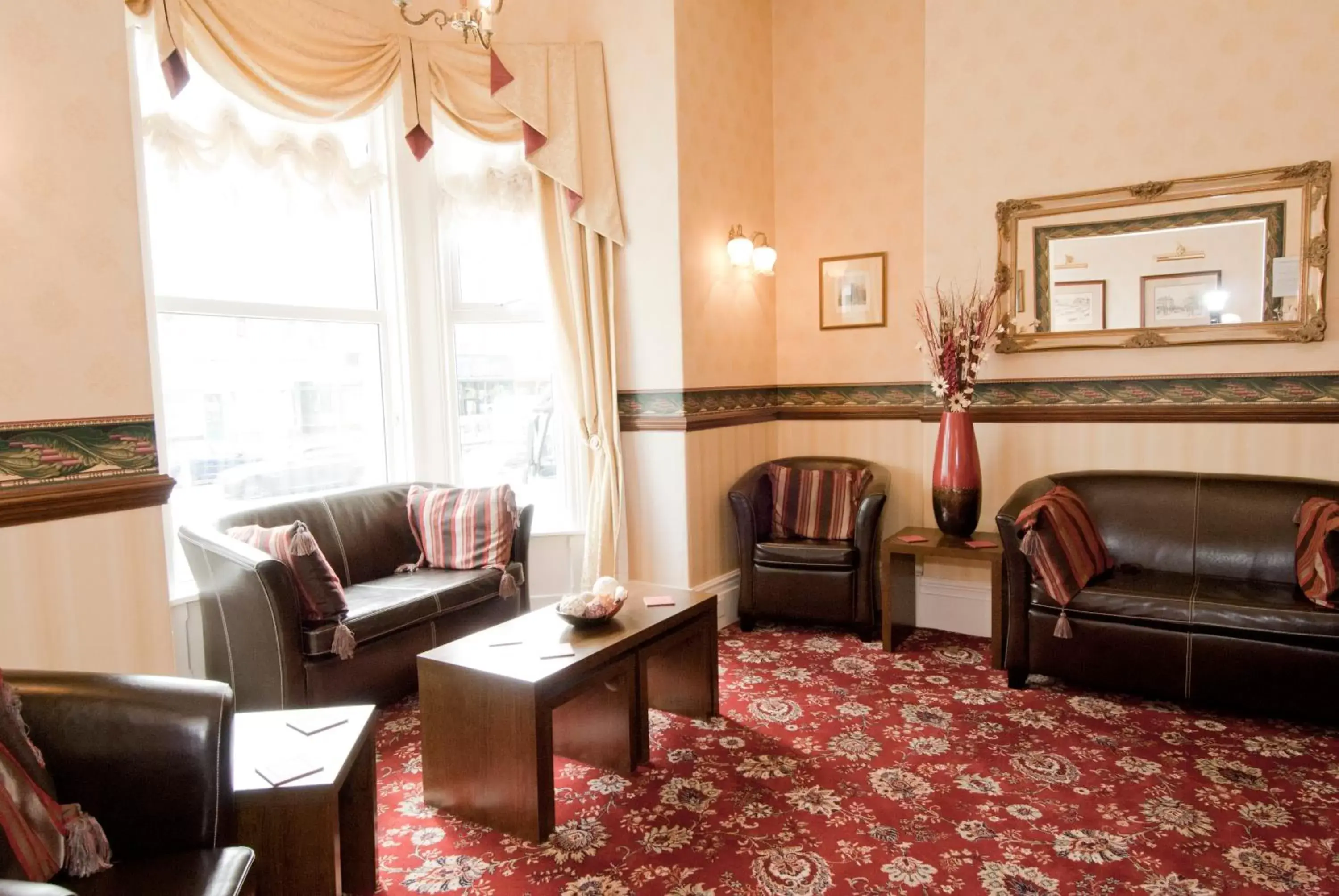 Seating Area in White Heather Hotel