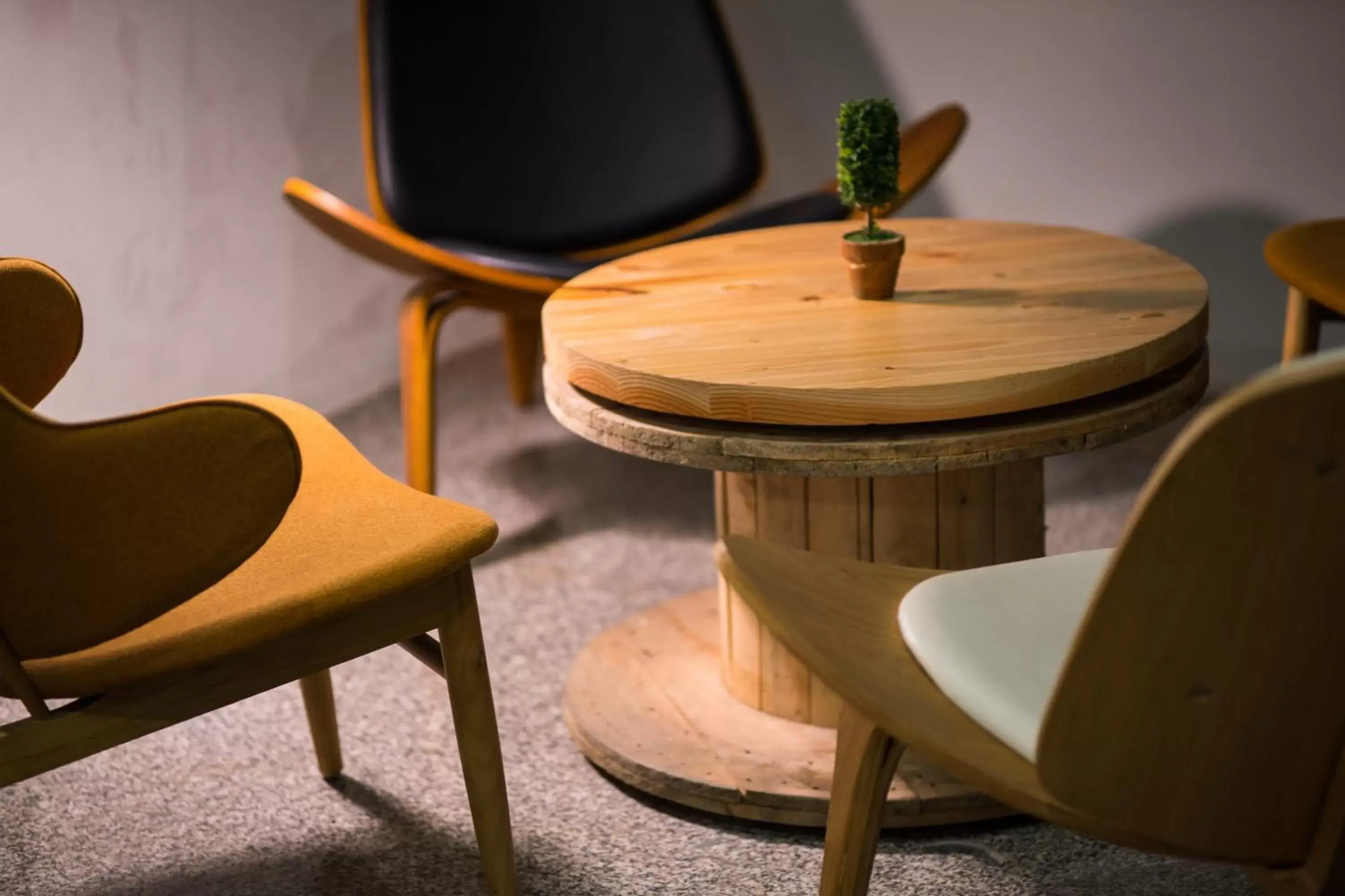 Decorative detail, Seating Area in Xinshe Hotel - Hsinchu