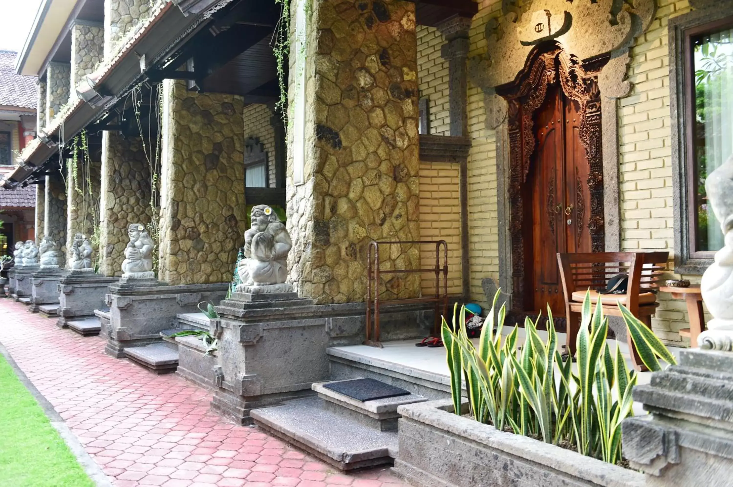 Balcony/Terrace in Satriya Cottages