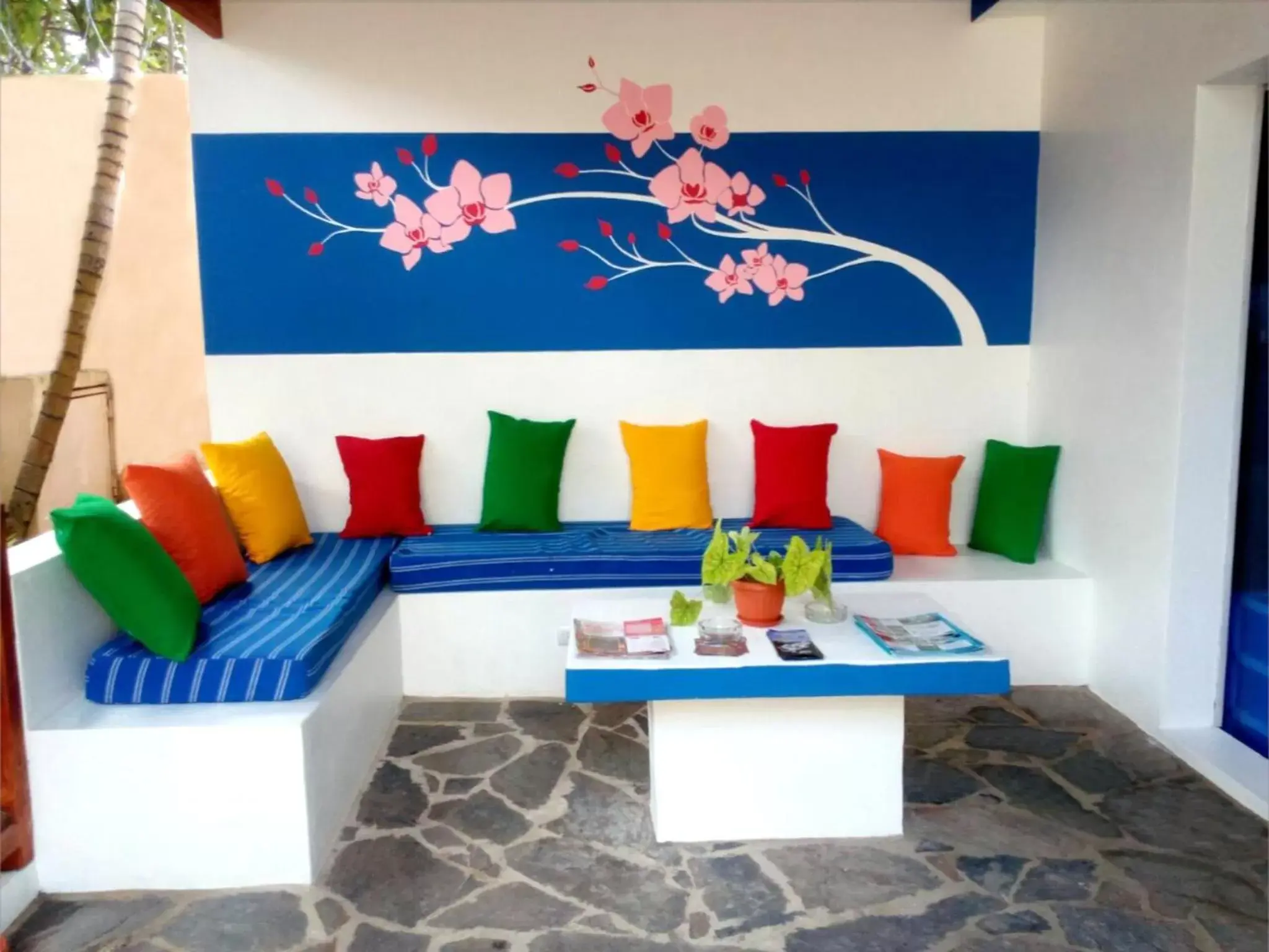 Lobby or reception in House Jardin Del Caribe