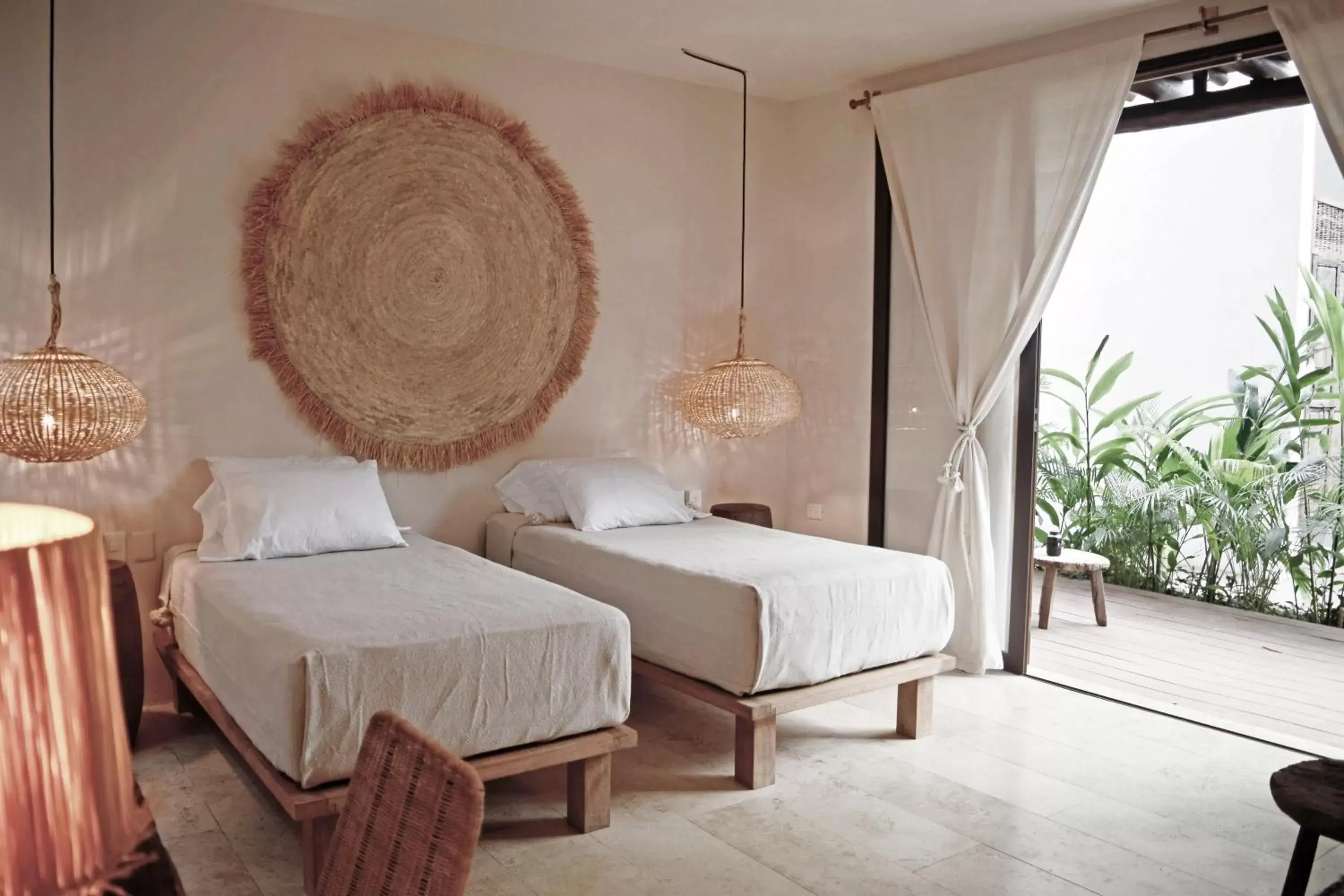 Bed in Hotel Casa Hormiga