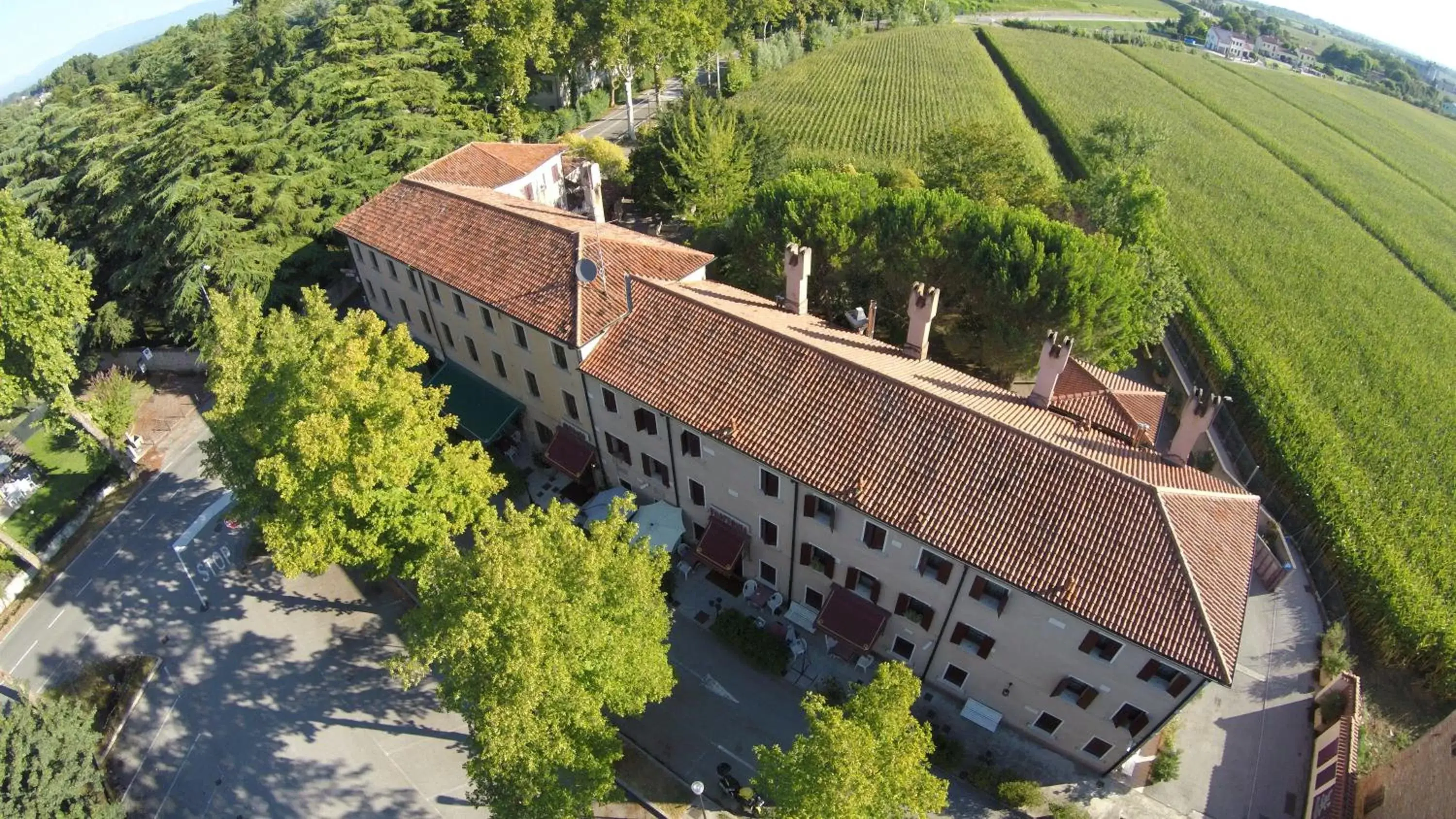 Summer, Bird's-eye View in Albergo La Bersagliera