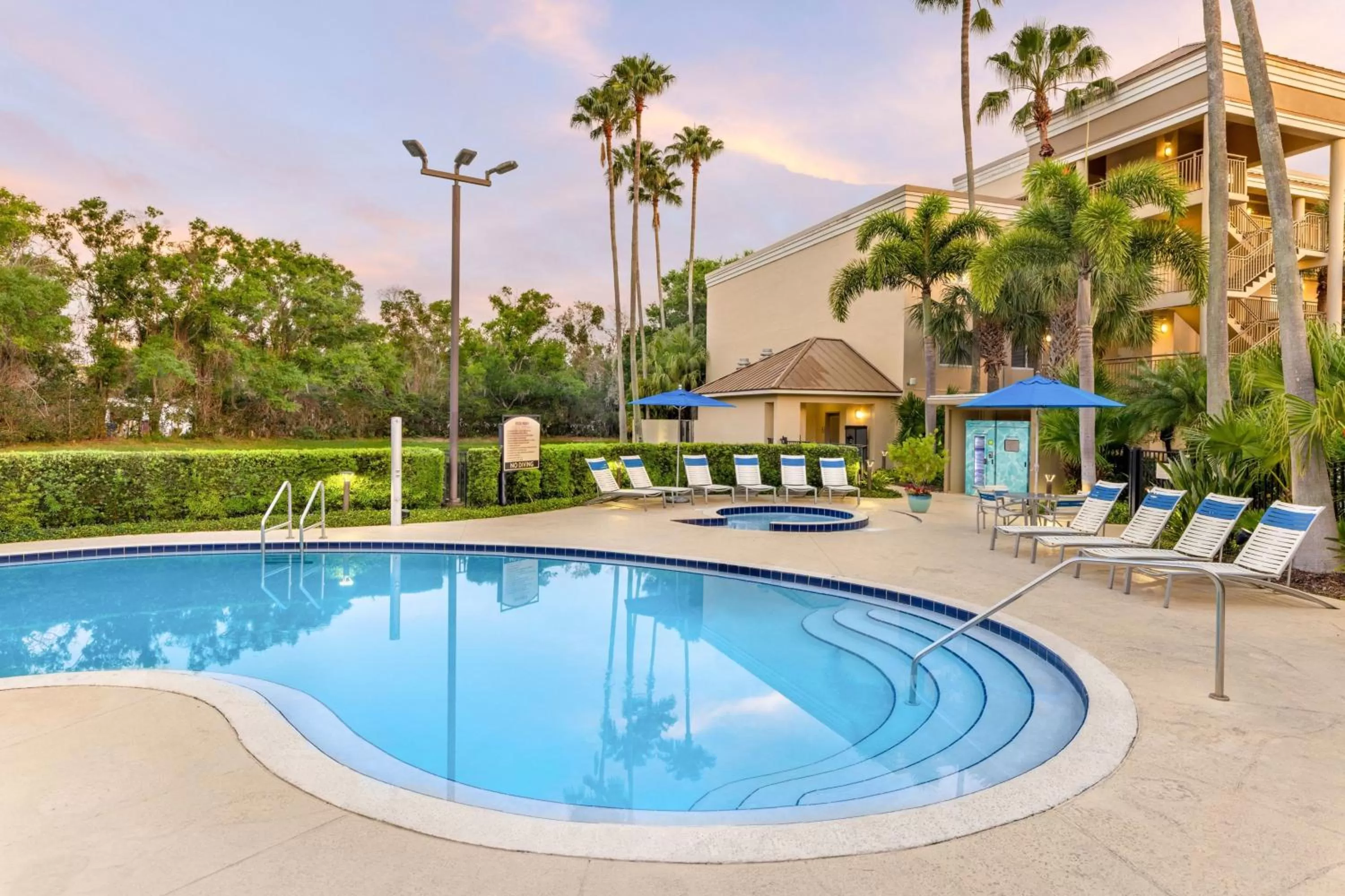 Swimming pool in Marriott's Imperial Palms Villas