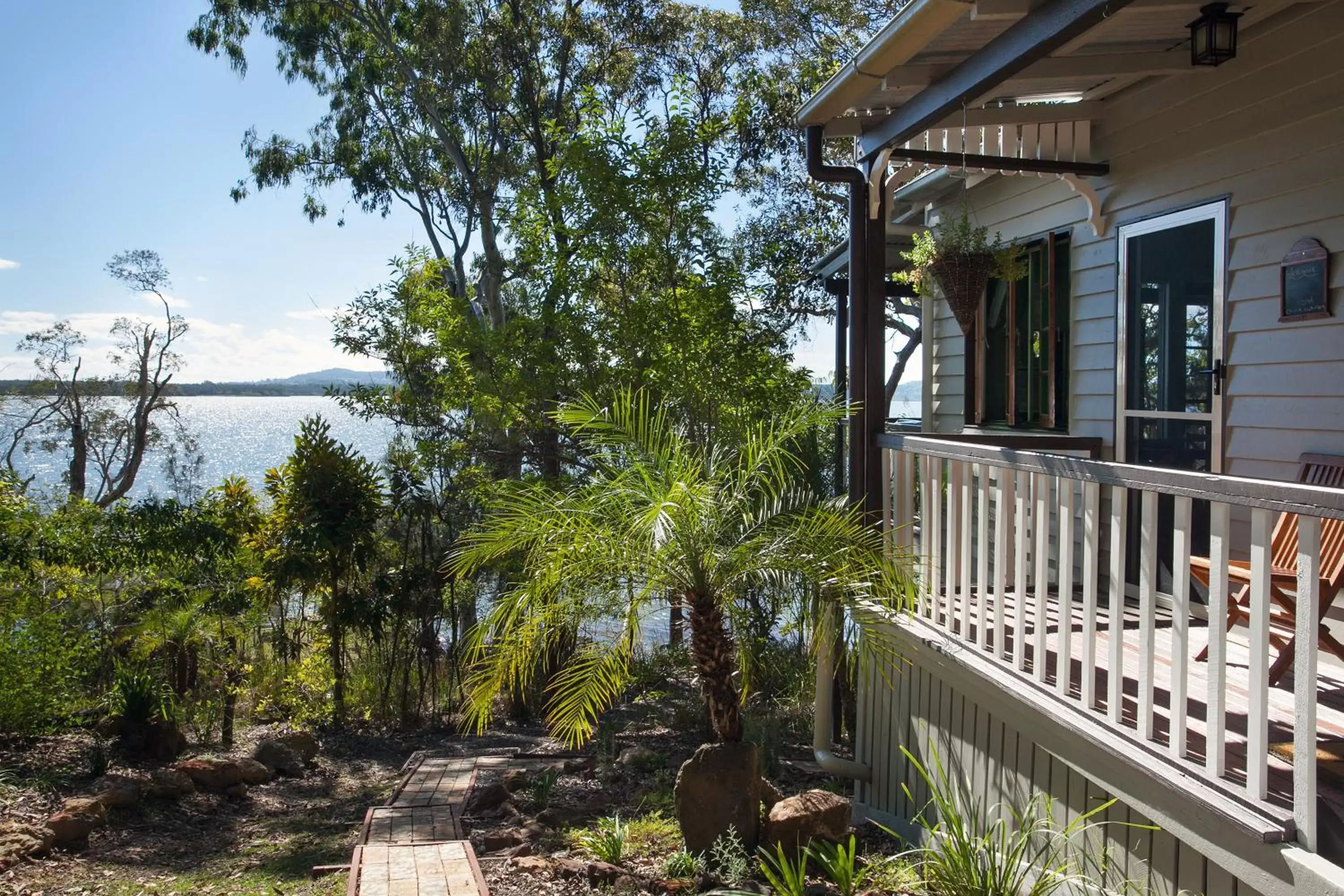 Garden in Eumarella Shores Noosa Lake Retreat