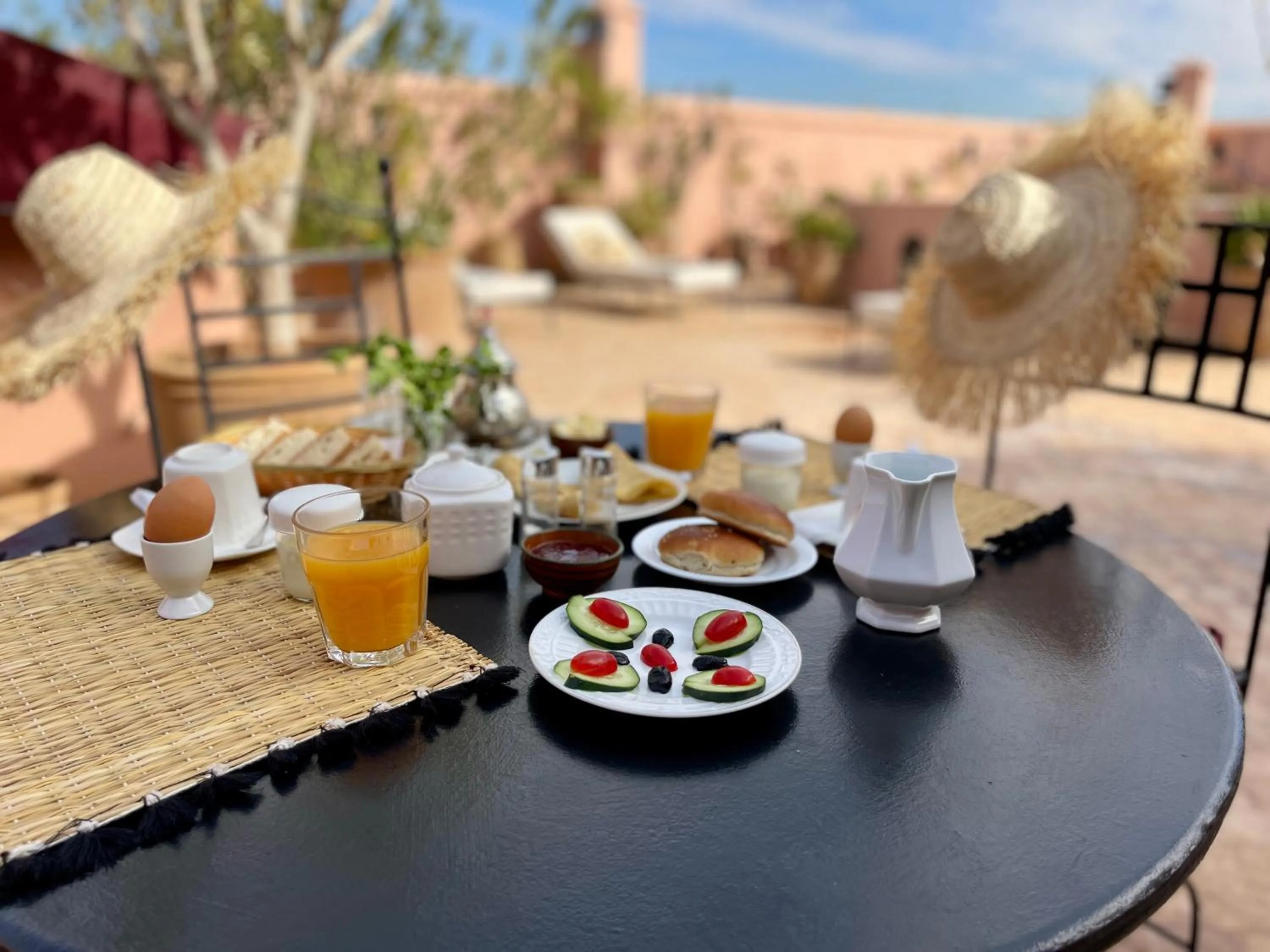 Breakfast in Riad Dar Foundouk and Spa
