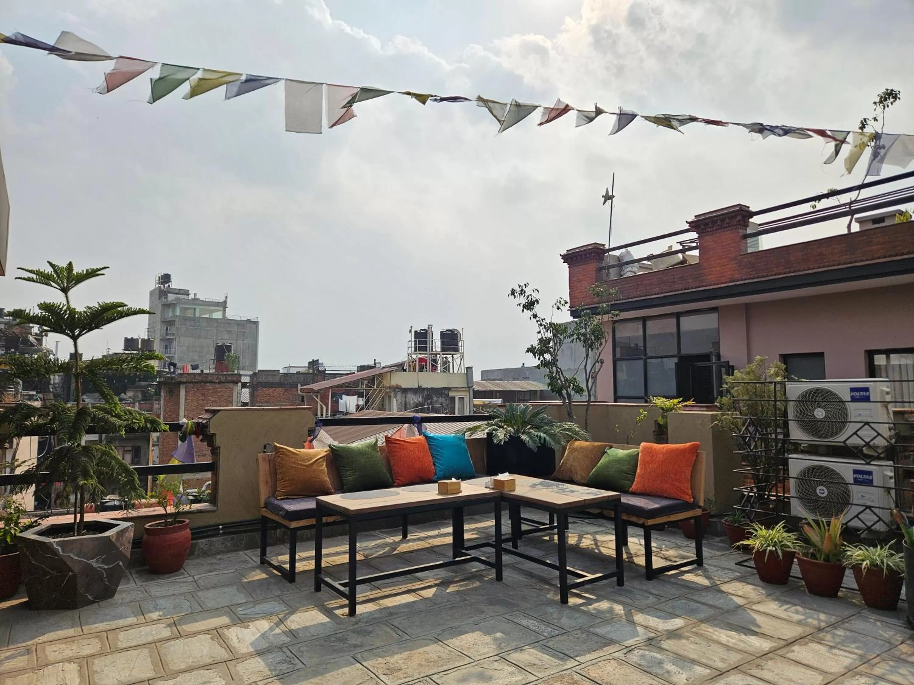 Garden in Mandala Heritage Inn