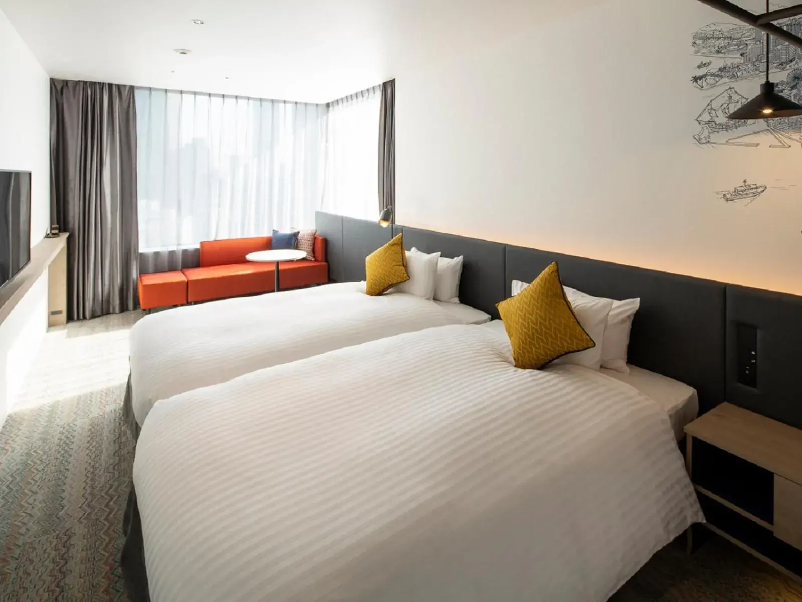 Deluxe Twin Room - Smoking in Hotel Intergate Osaka Umeda Deluxe Twin Room - Smoking in Hotel Intergate Osaka Umeda