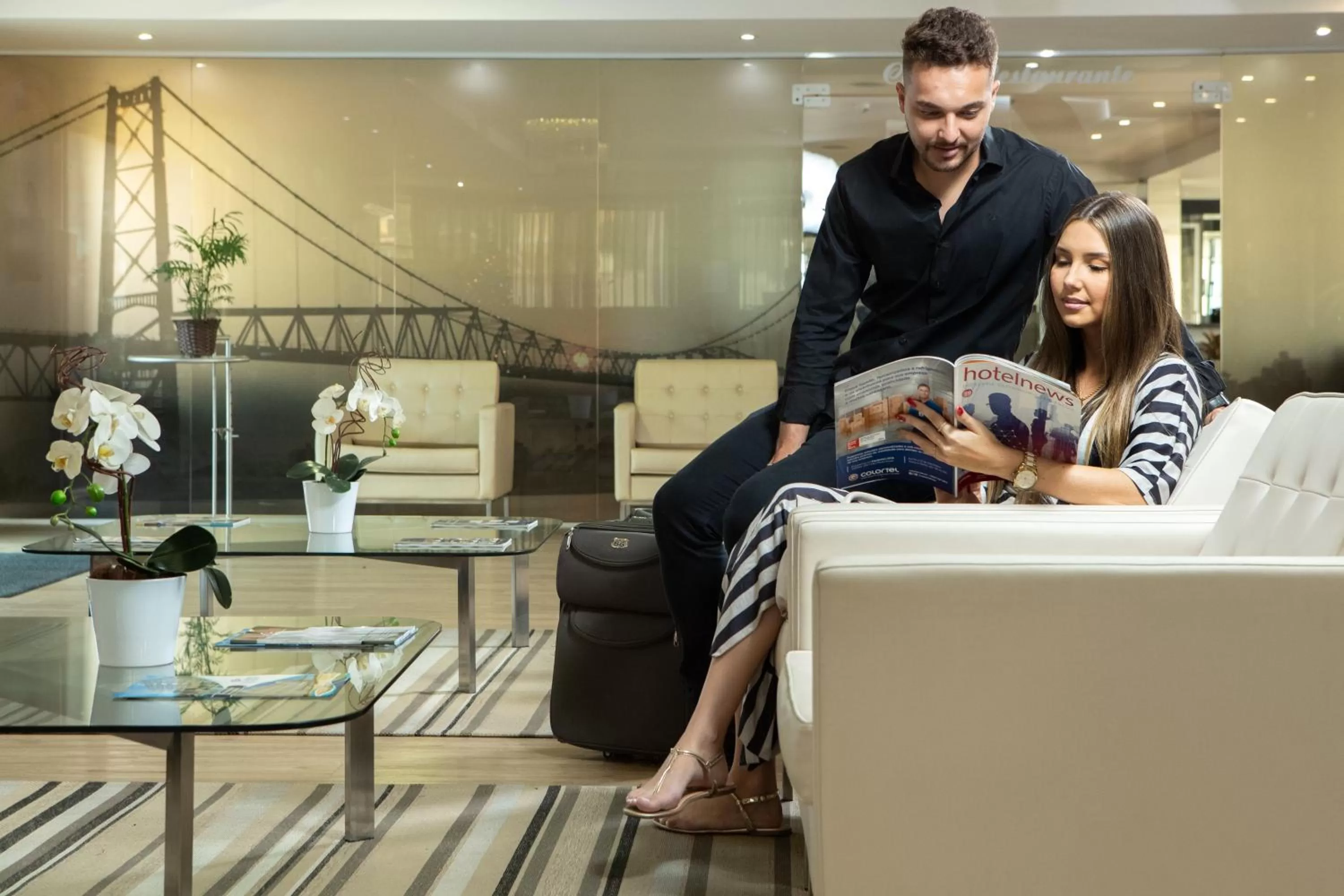 Lobby or reception in Iate Hotel Centro Florianópolis