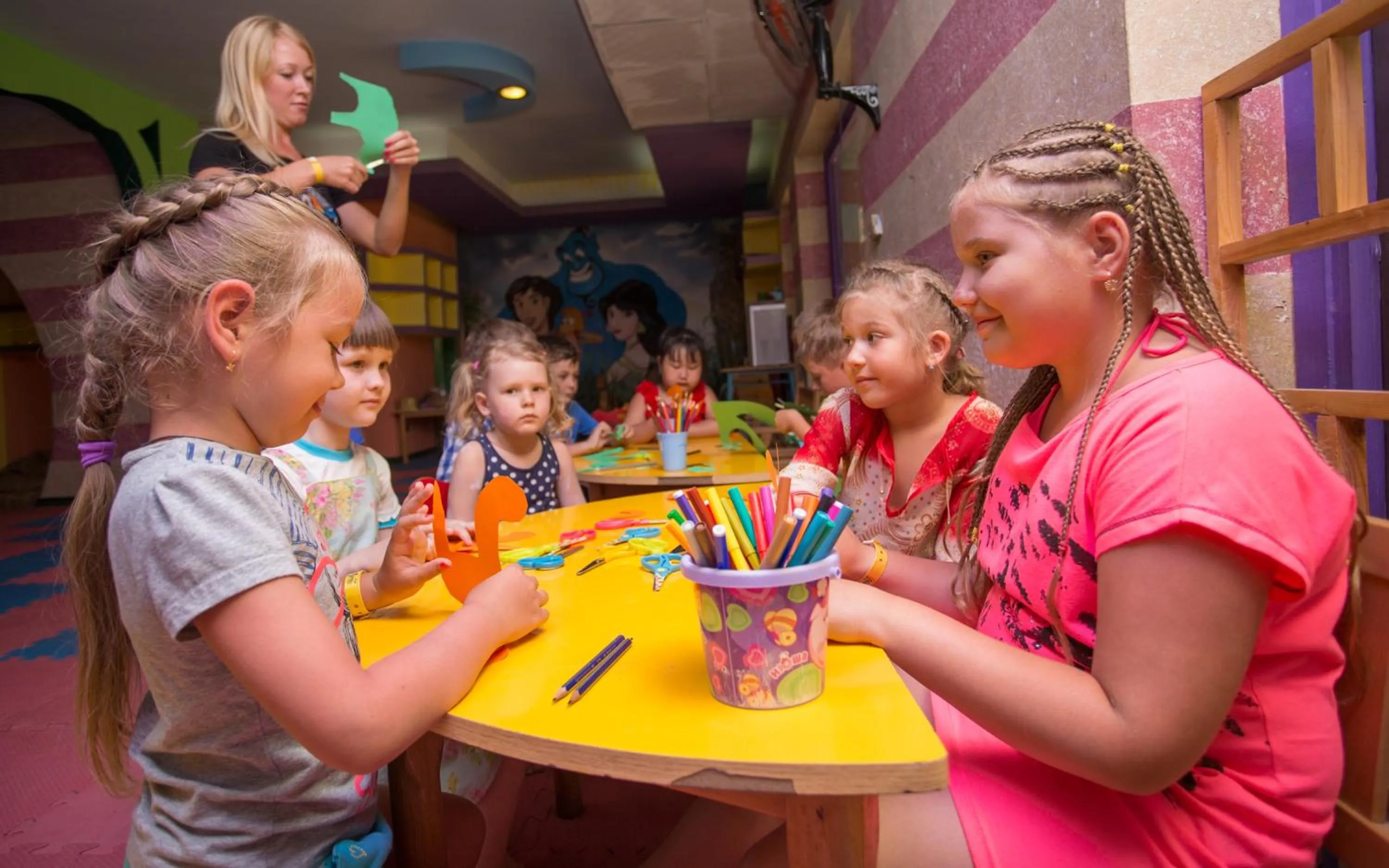 children in Mirage Bay Resort & Aqua Park