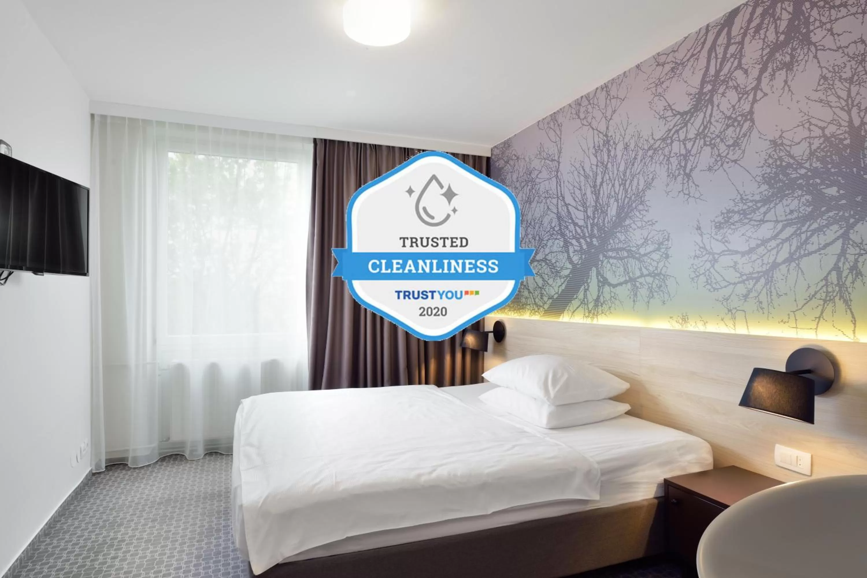 Double Room with Castle View in B&B Hotel Ljubljana Park