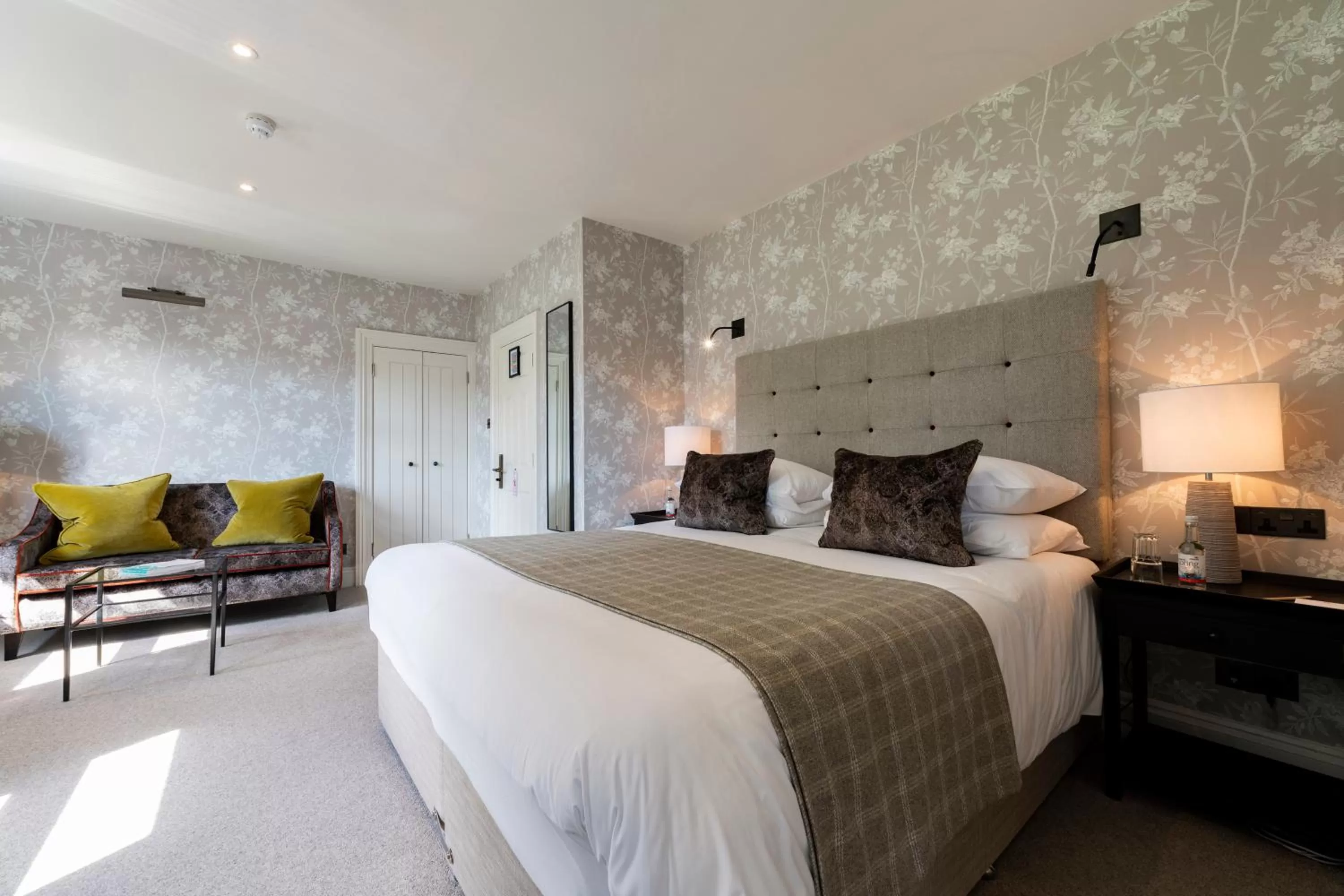 Bed in Carbis Bay and Spa Hotel