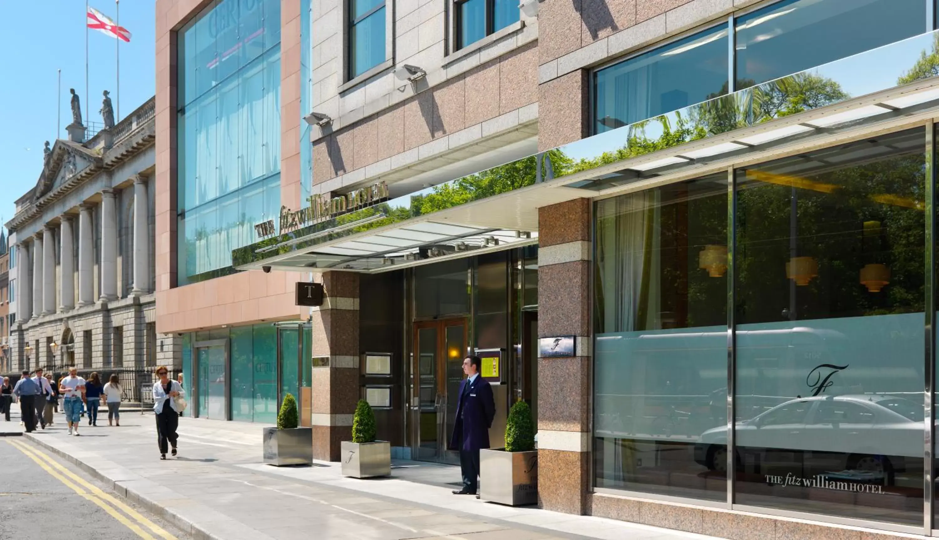 Facade/entrance in The Fitzwilliam Hotel