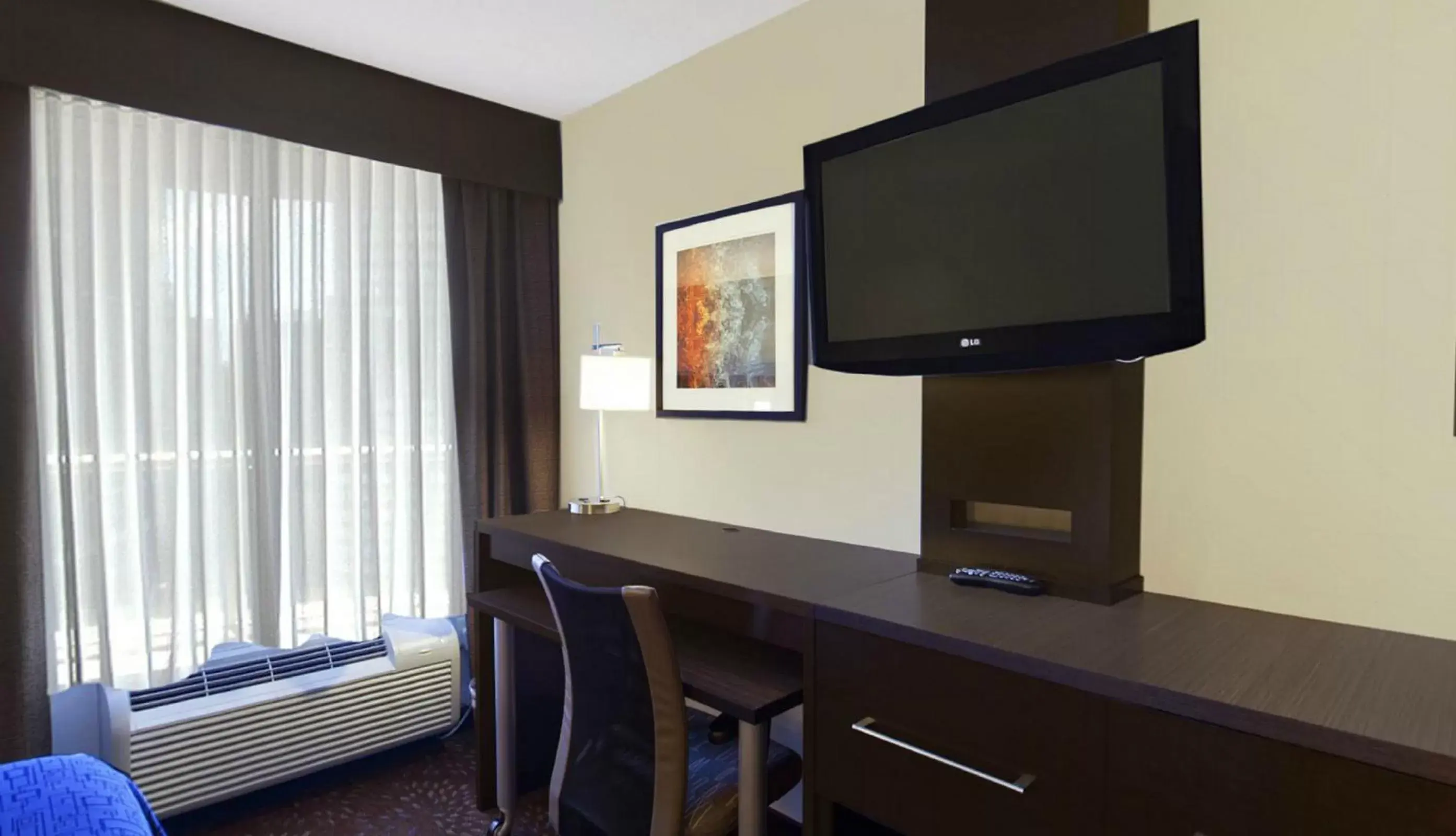TV and multimedia, TV/Entertainment Center in Holiday Inn Express Romulus / Detroit Airport, an IHG Hotel