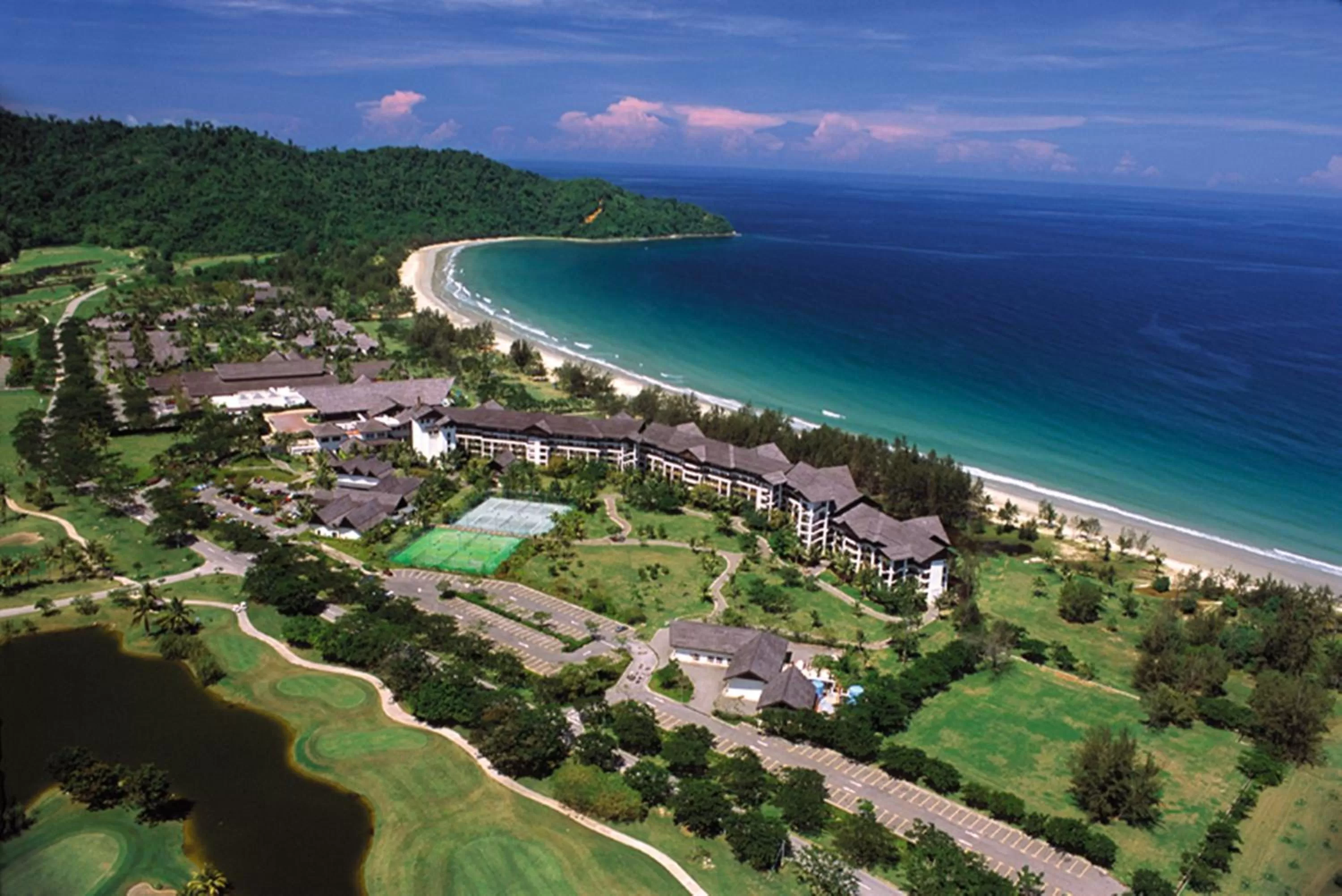 Bird's eye view in Nexus Resort & Spa Karambunai