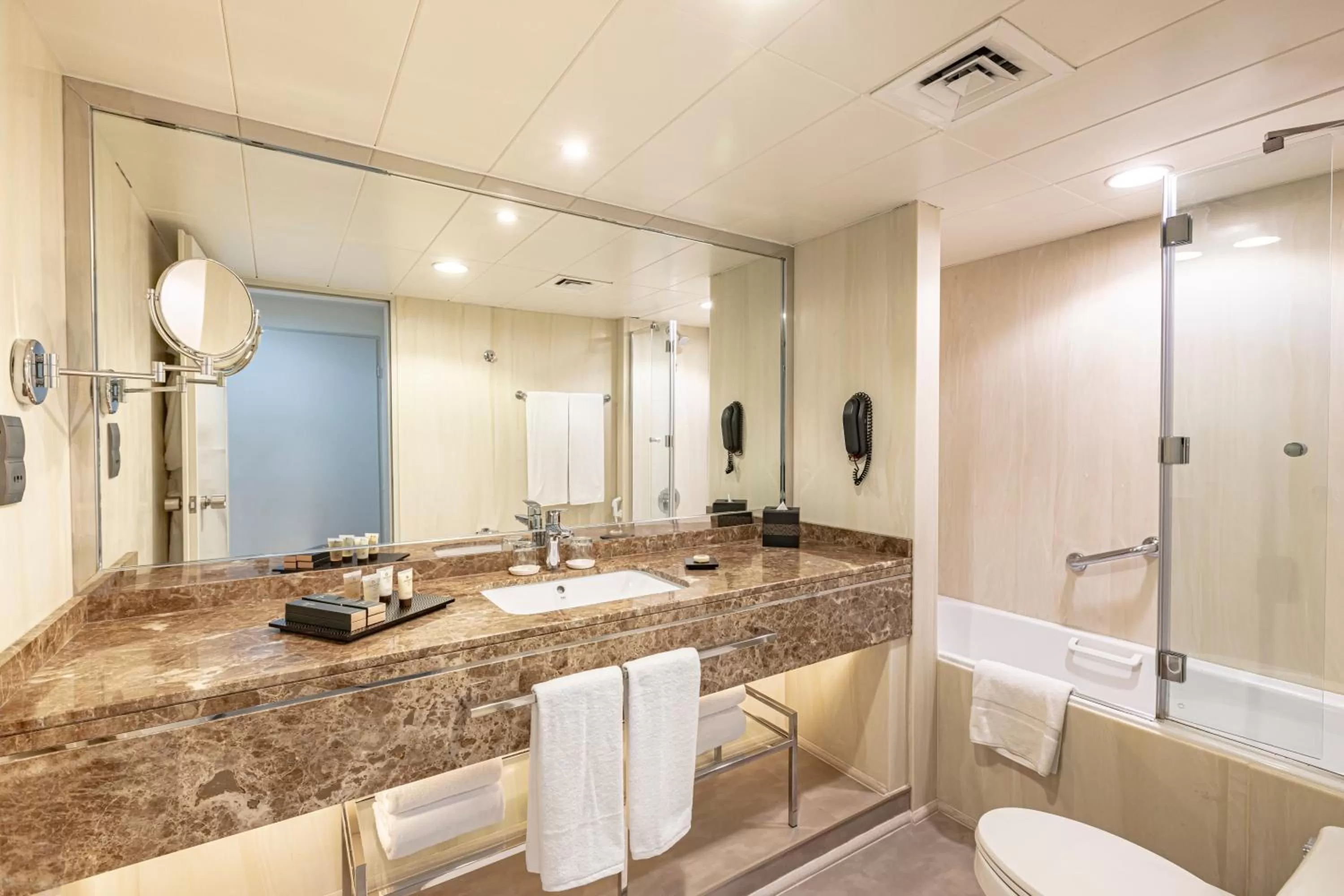 Bathroom in Golden Sands Suites
