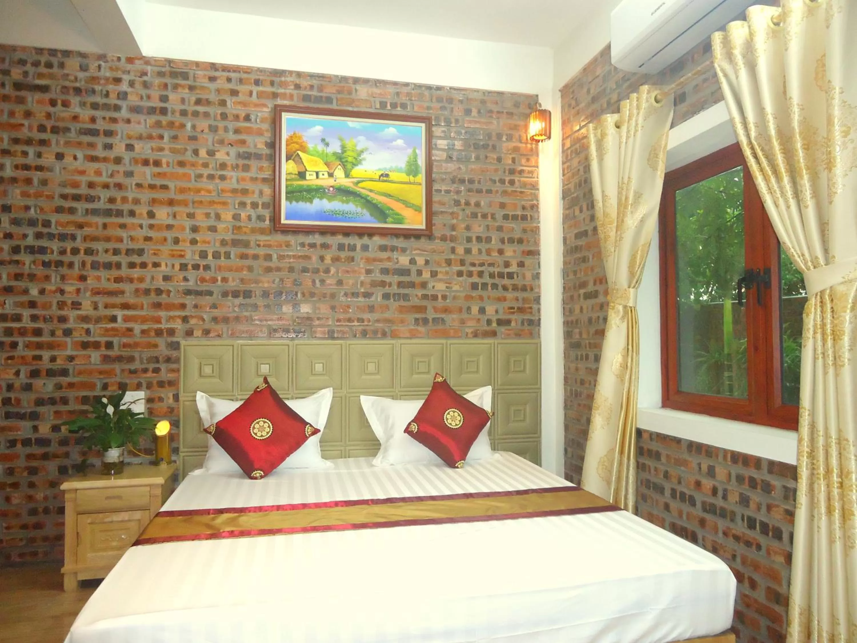 Bedroom, Bed in Green Space Homestay