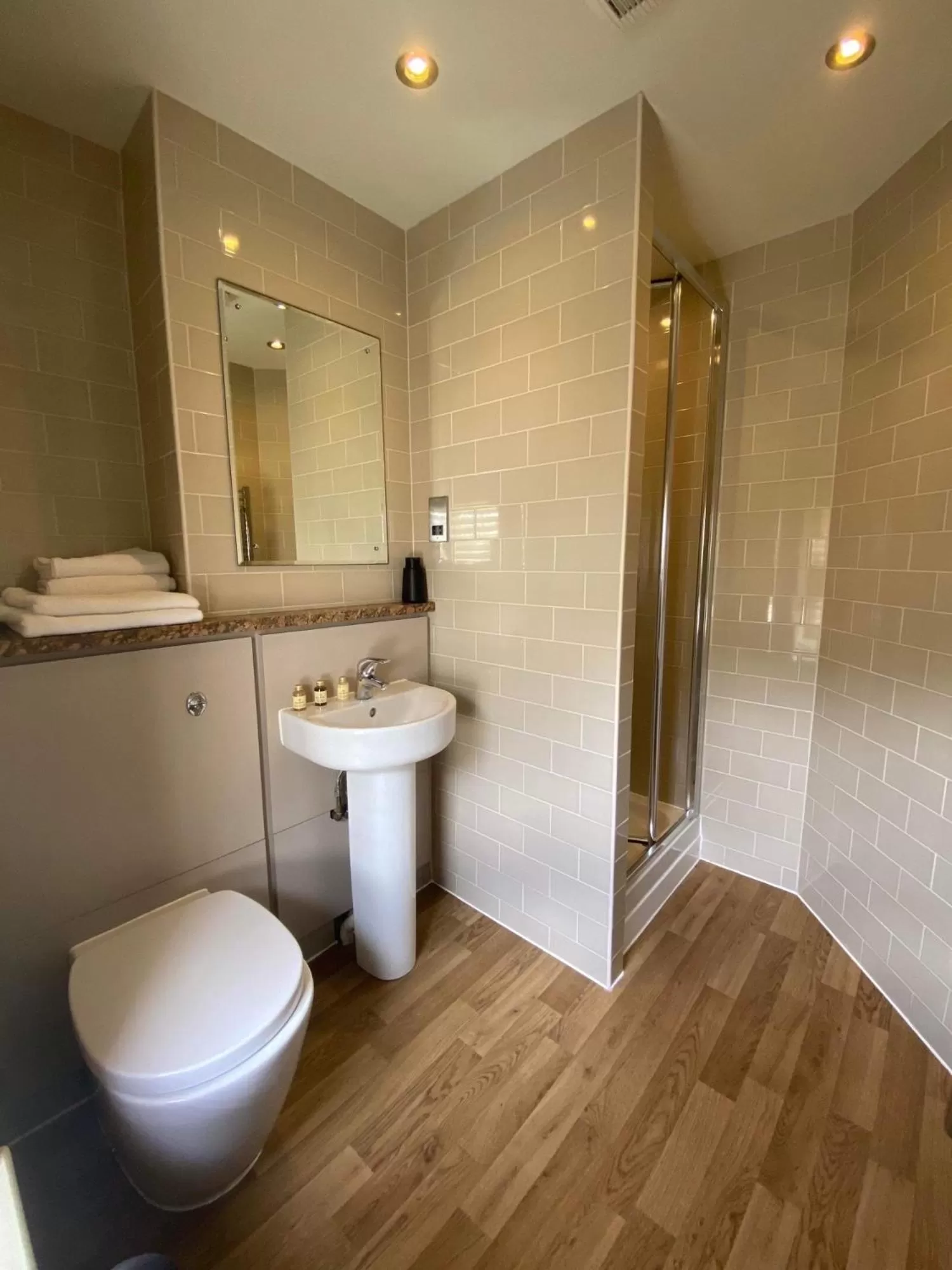 Bathroom in Garddfon Inn