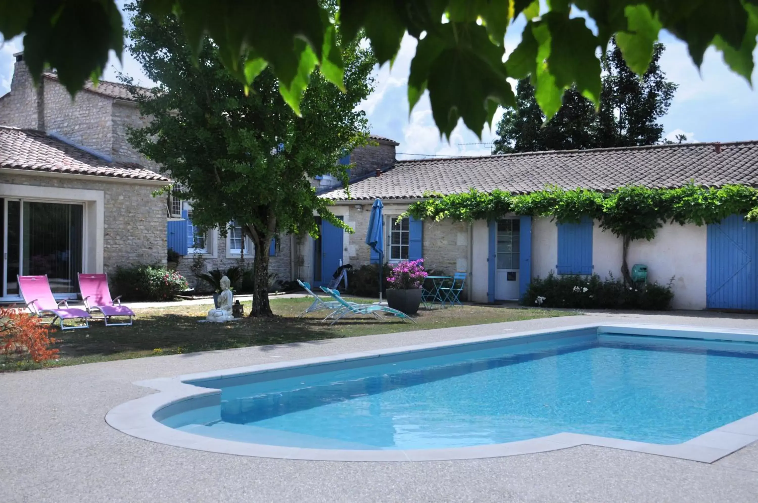 Garden, Swimming Pool in L'instant bleu