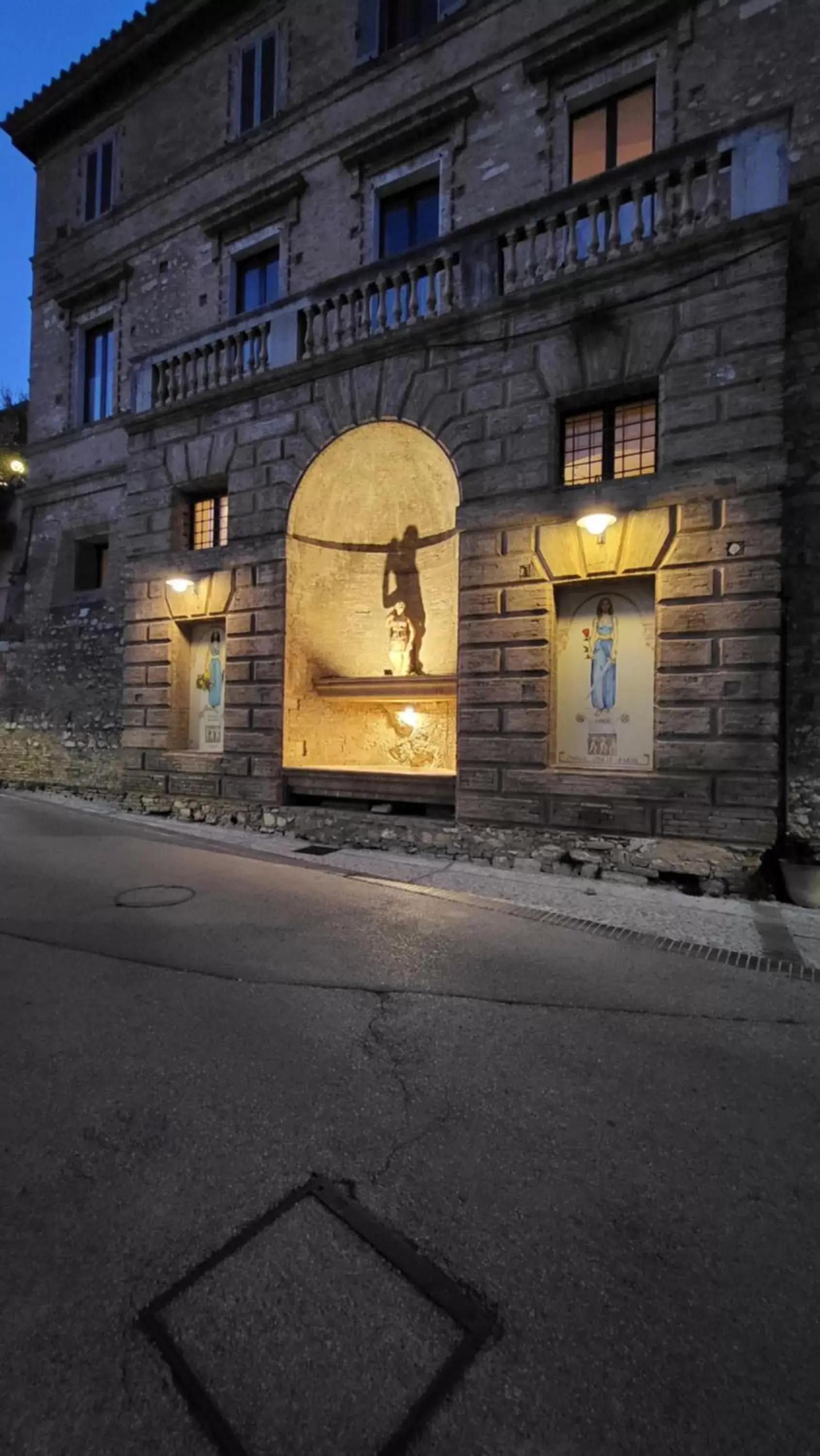 Facade/entrance in HOTEL TREVI Palazzo Natalini