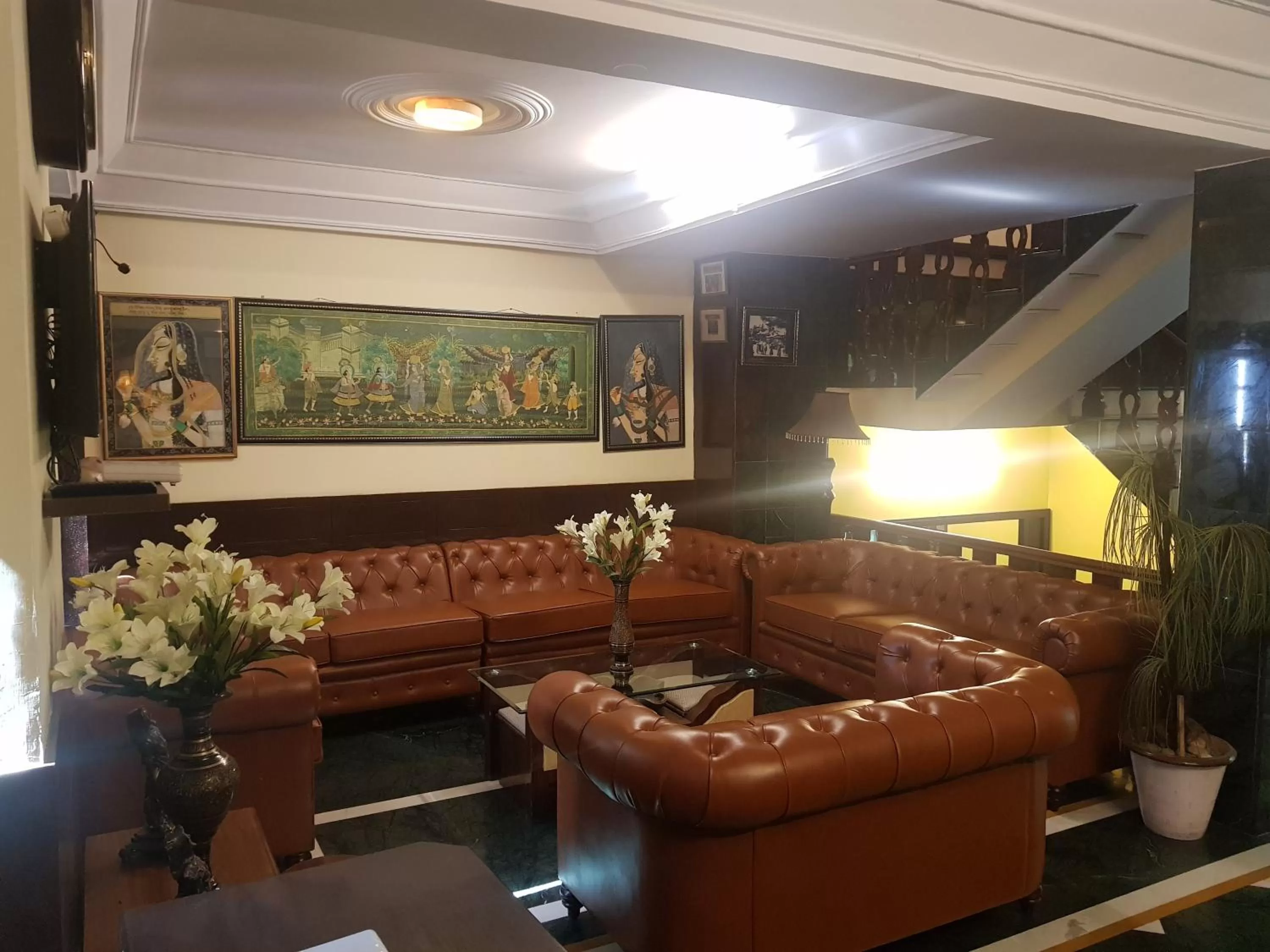 Lobby or reception in Hotel Silverine