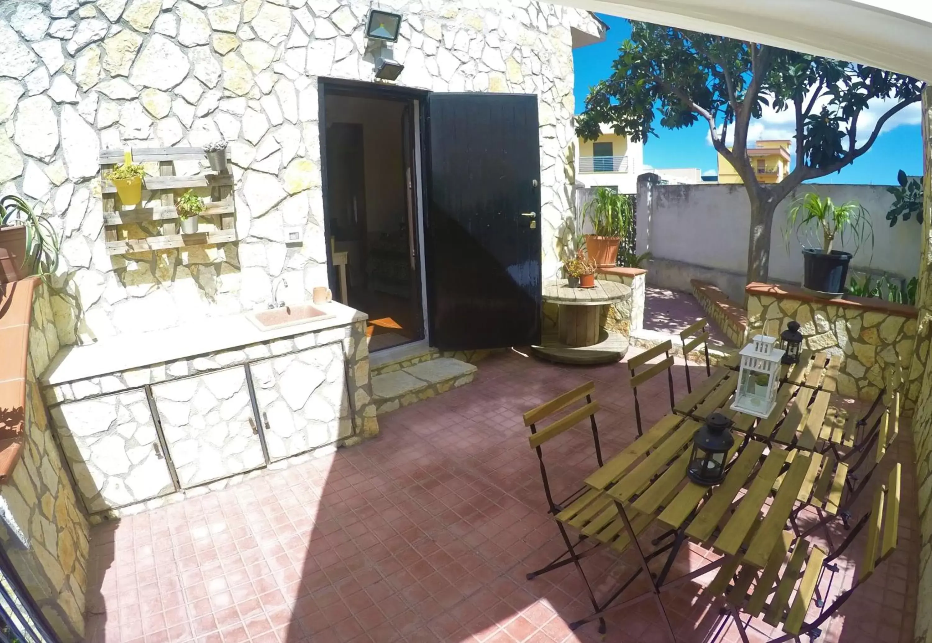 Balcony/Terrace, TV/Entertainment Center in La Casetta