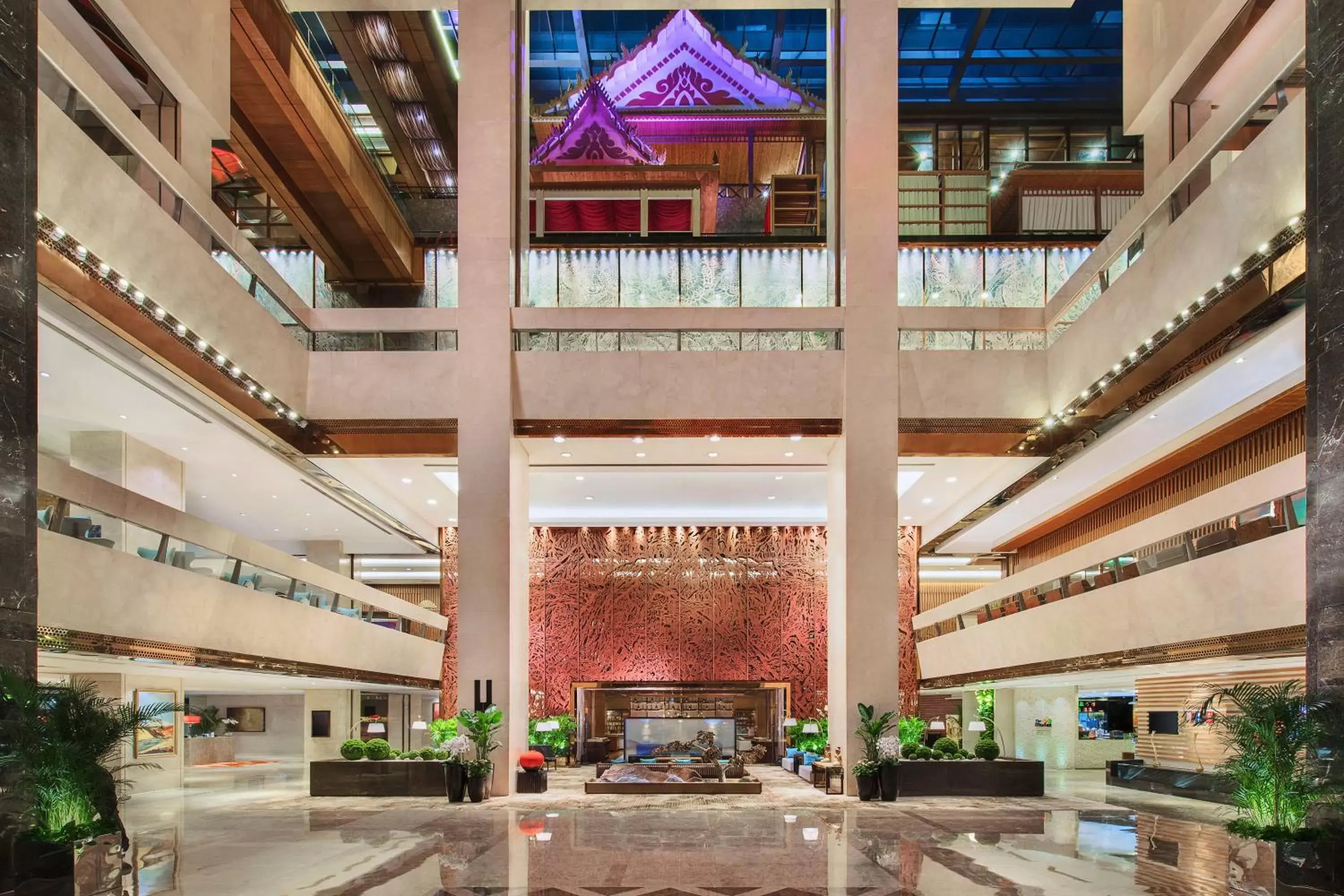 Property building, Lobby/Reception in Crowne Plaza Beijing Sun Palace, an IHG Hotel