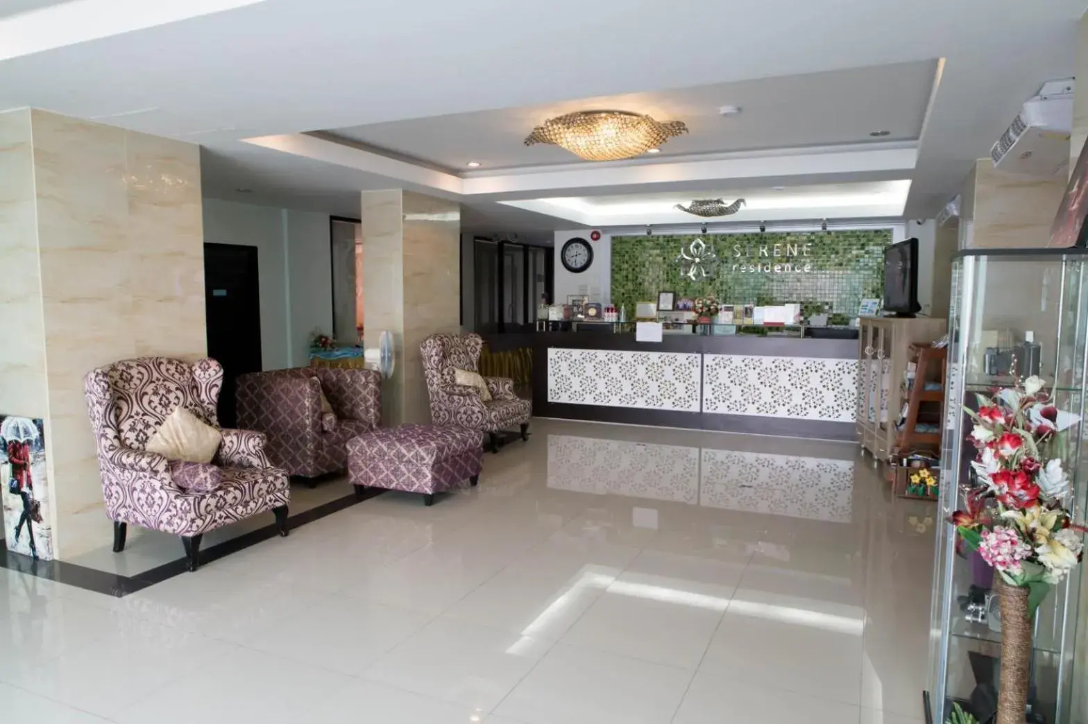 Lobby or reception in Serene Residence Lobby or reception in Serene Residence