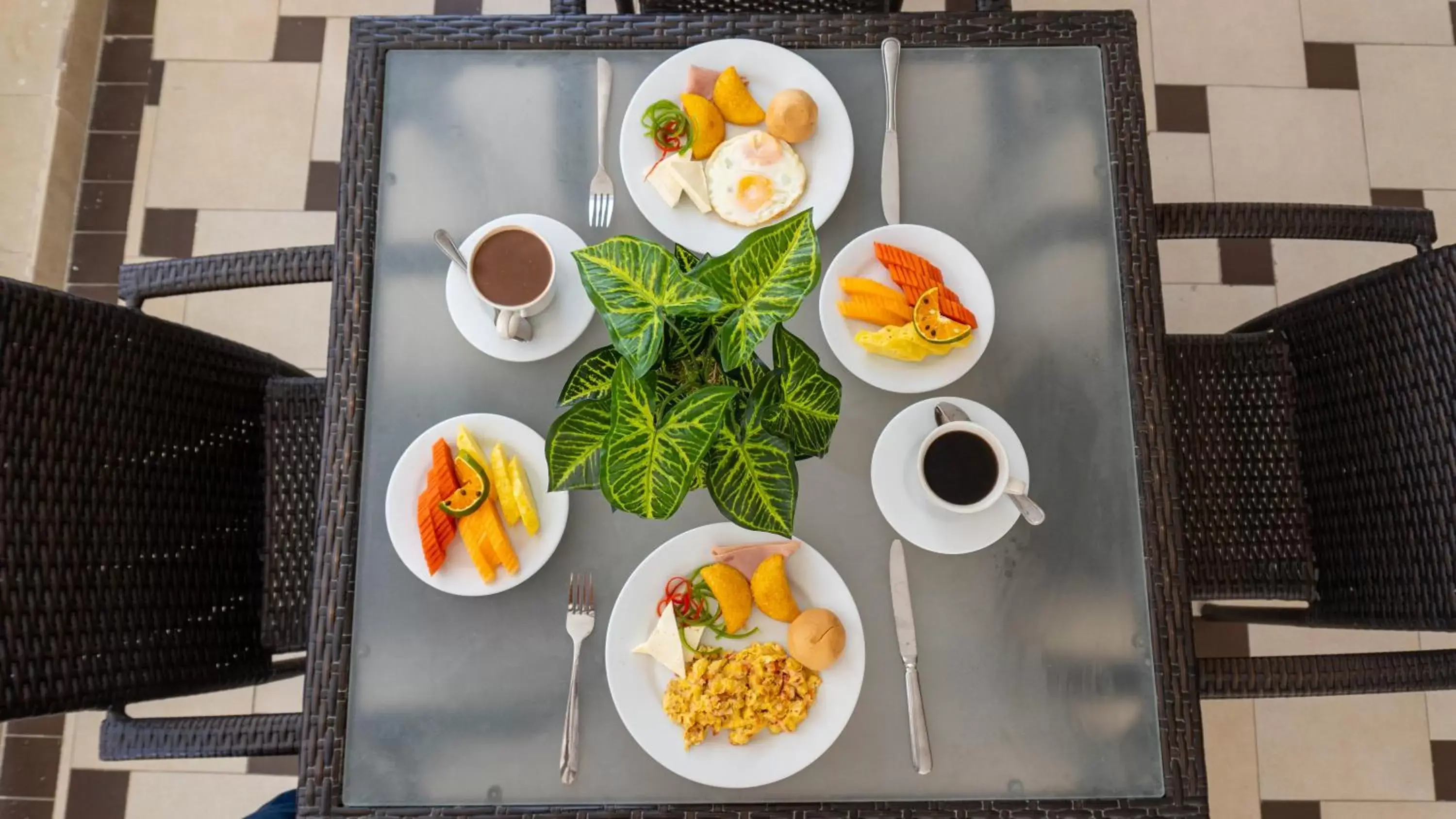 Breakfast, Food in Hotel Arhuaco