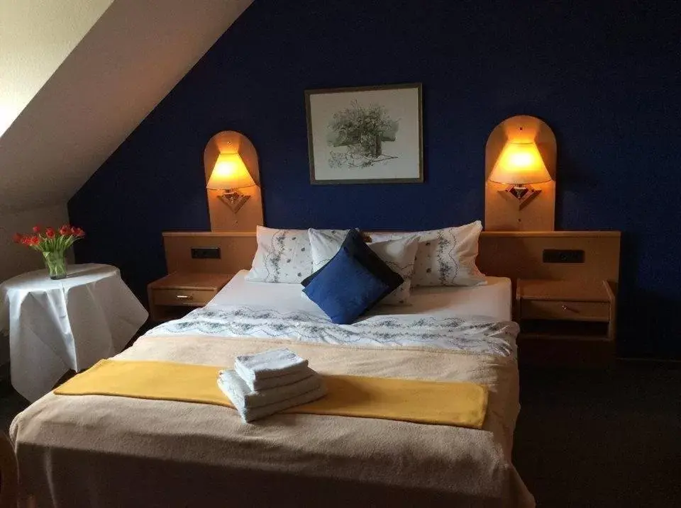 Bed in Berghof Hotel
