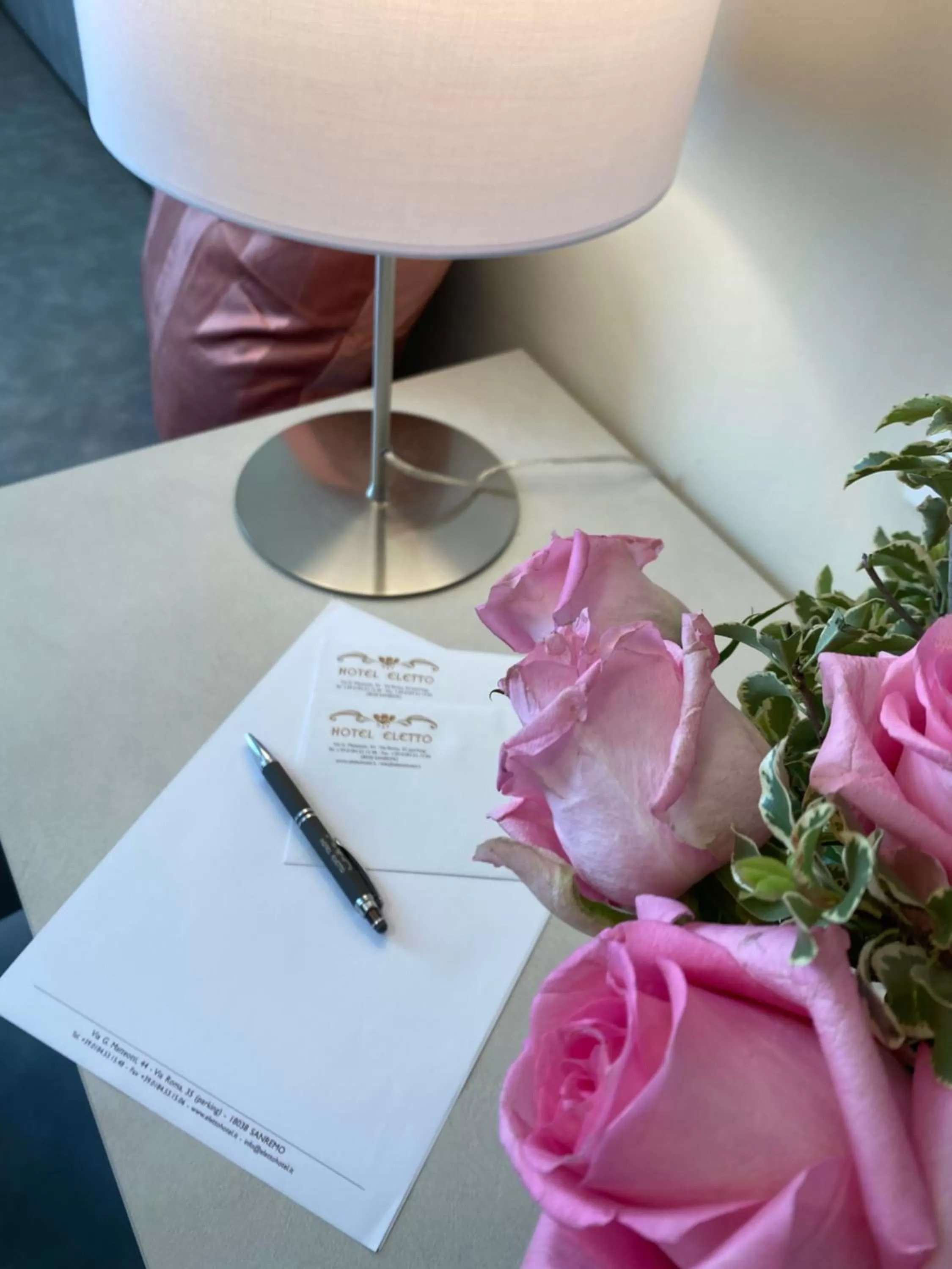 Decorative detail in Hotel Eletto