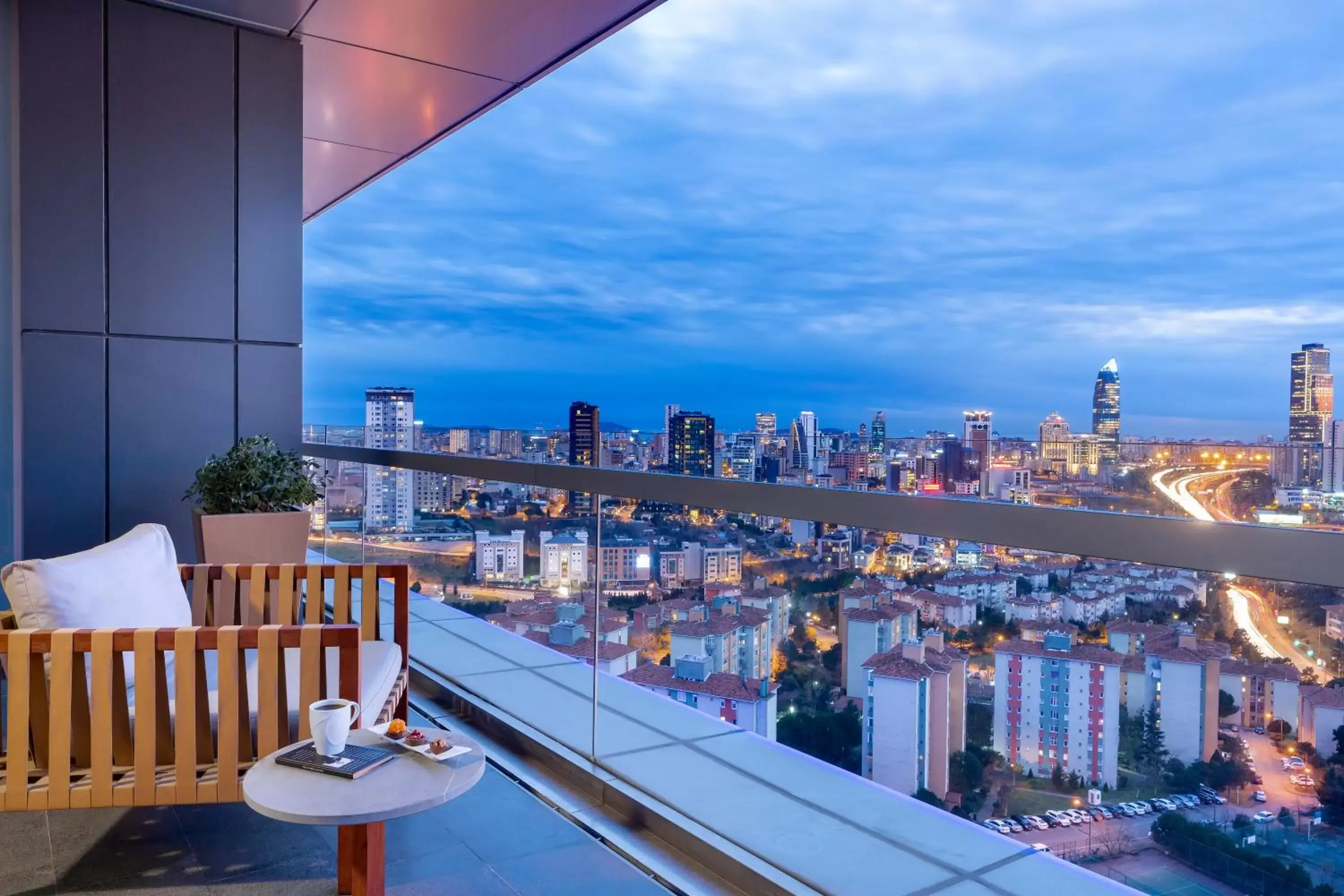 Balcony/Terrace in Radisson Blu Hotel Istanbul Asia
