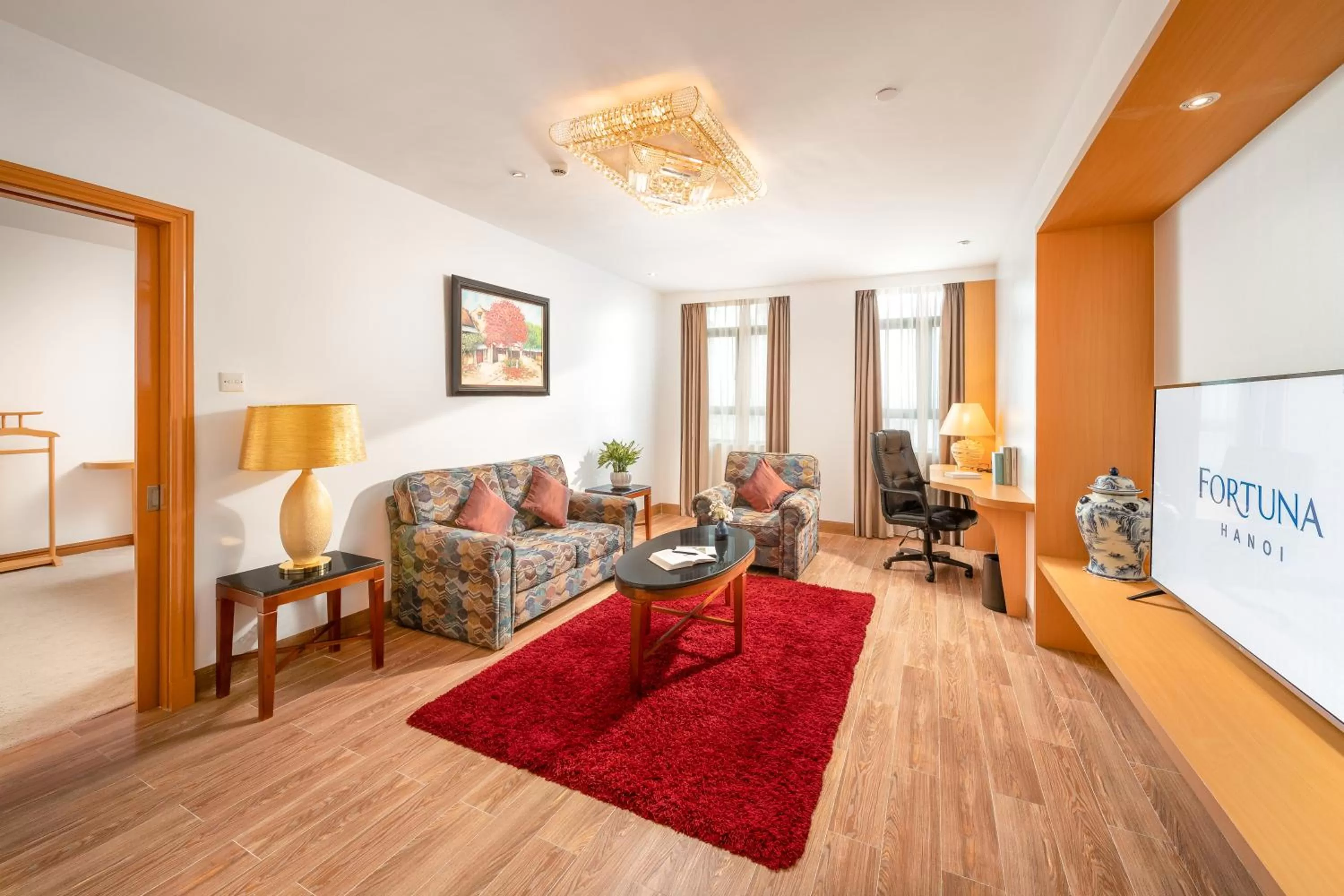 Living room in Fortuna Hotel Hanoi