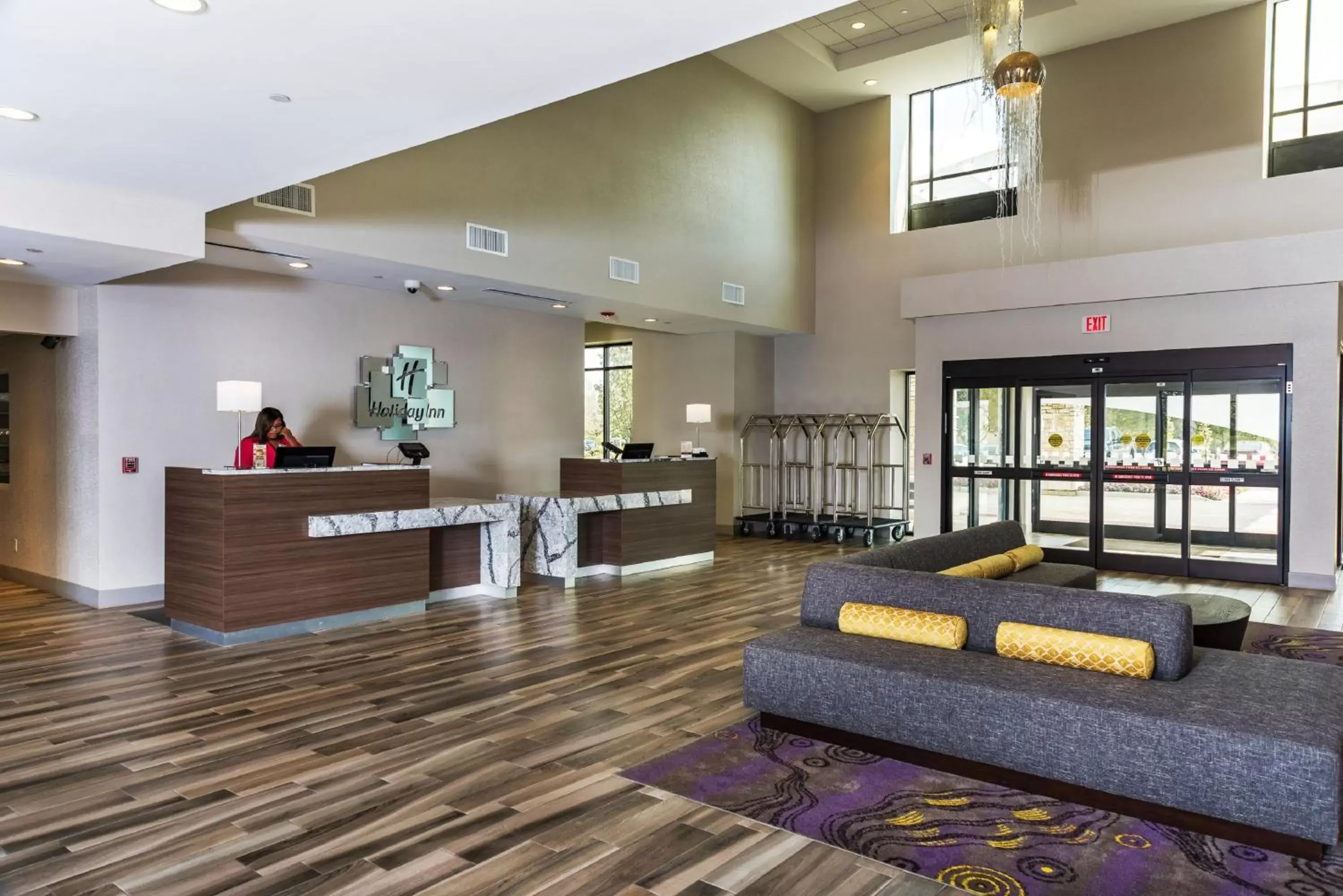 Property building, Lobby/Reception in Holiday Inn Hotel & Suites - Joliet Southwest, an IHG Hotel