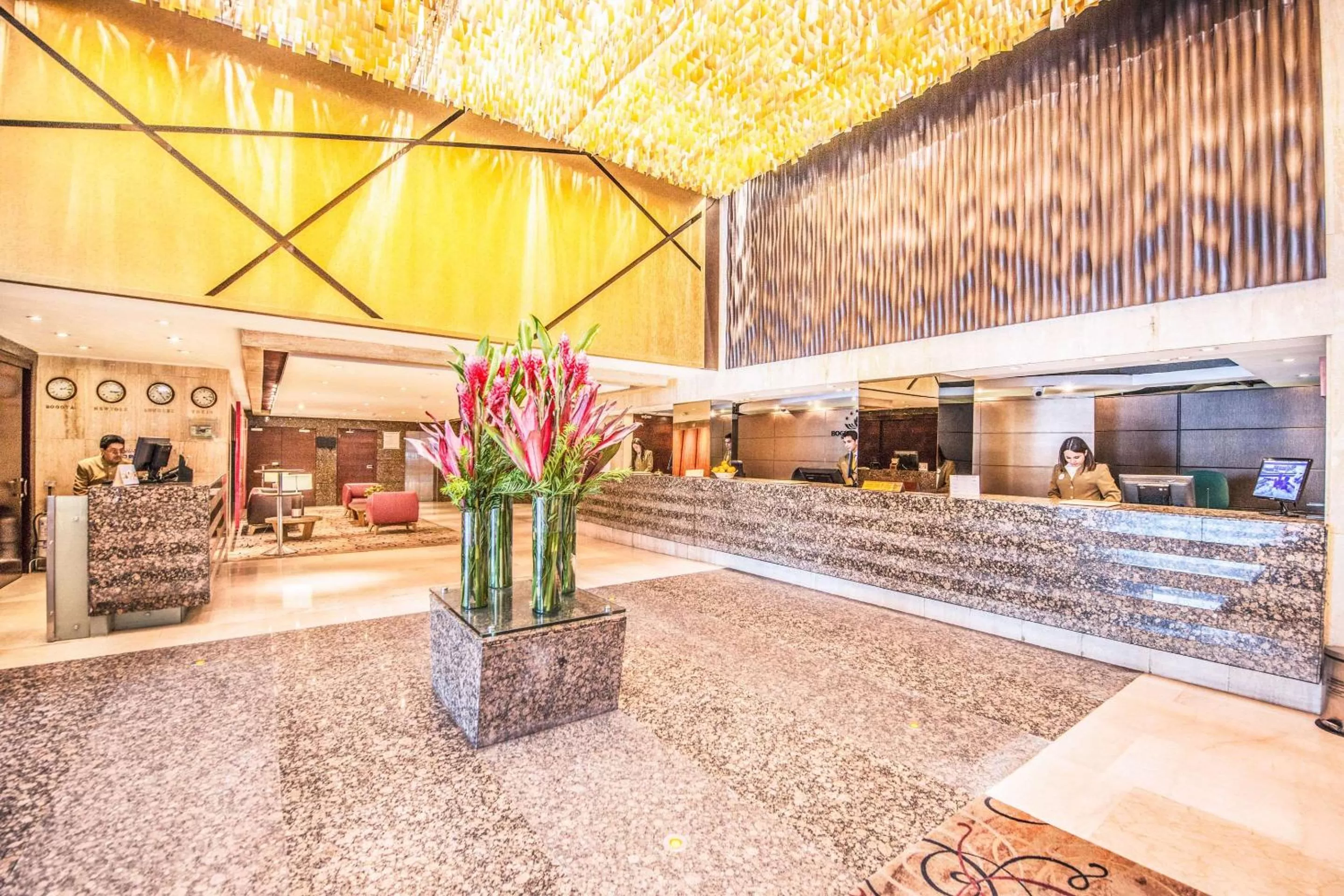 Lobby or reception in Bogota Plaza Hotel