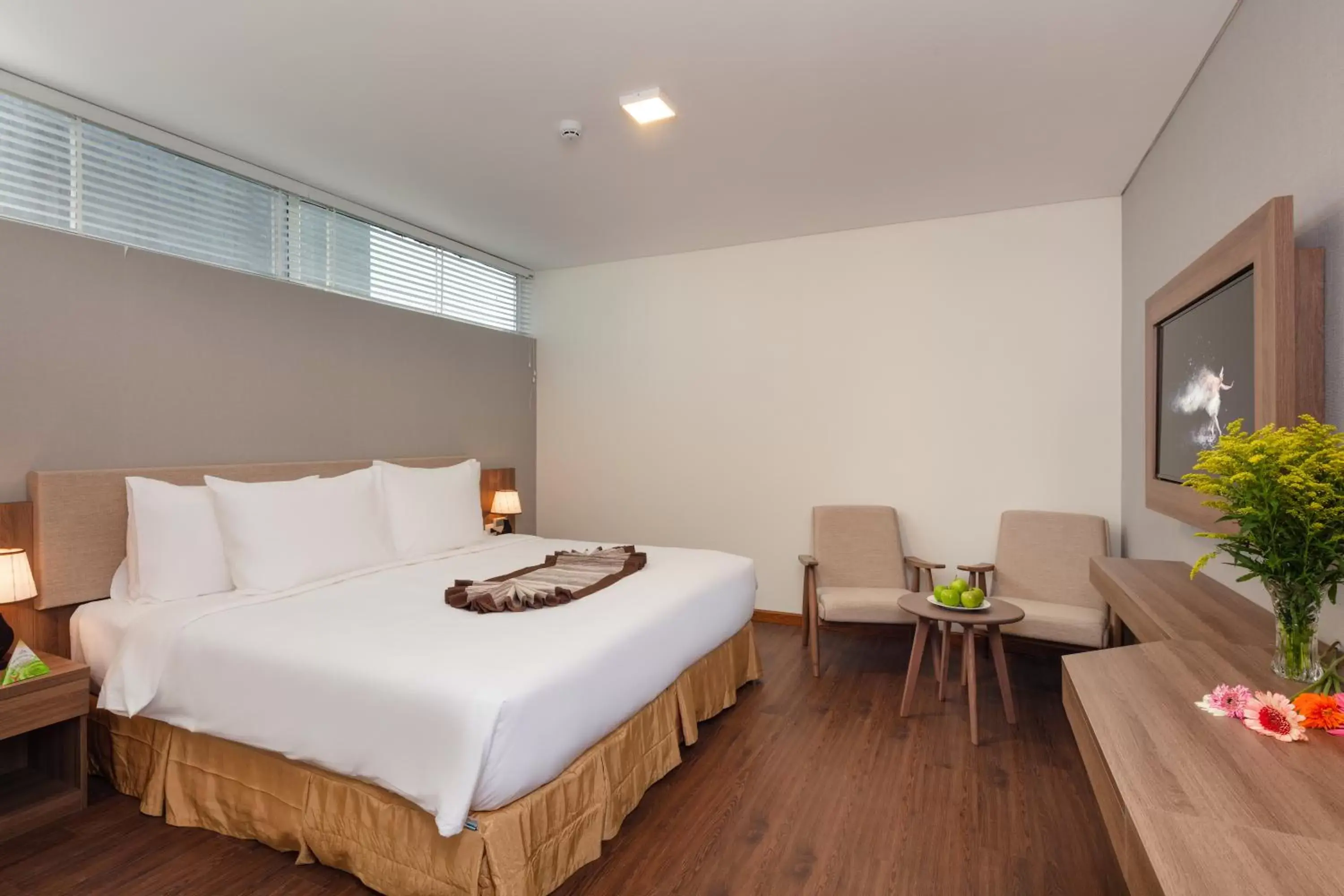 Photo of the whole room, Bed in Libra Nha Trang