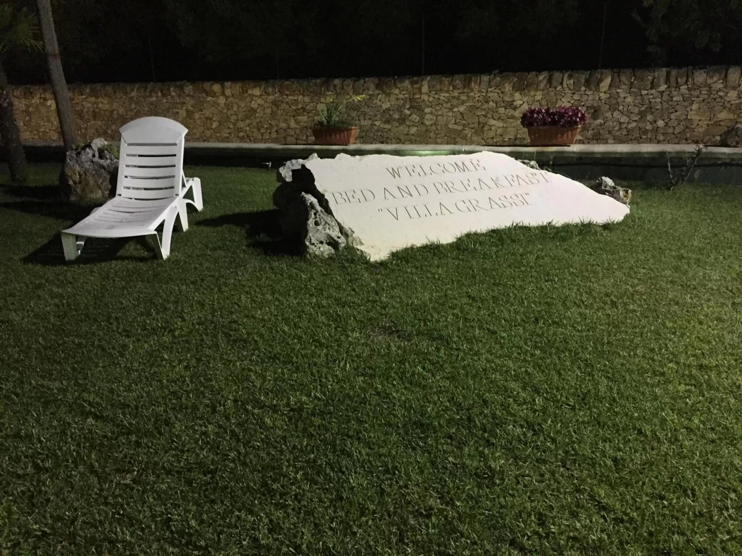 Garden in B&B Villa Grassi