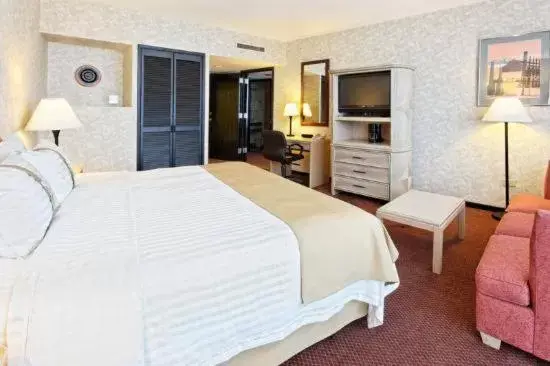 Photo of the whole room, Bed in Holiday Inn Monterrey-Parque Fundidora, an IHG Hotel