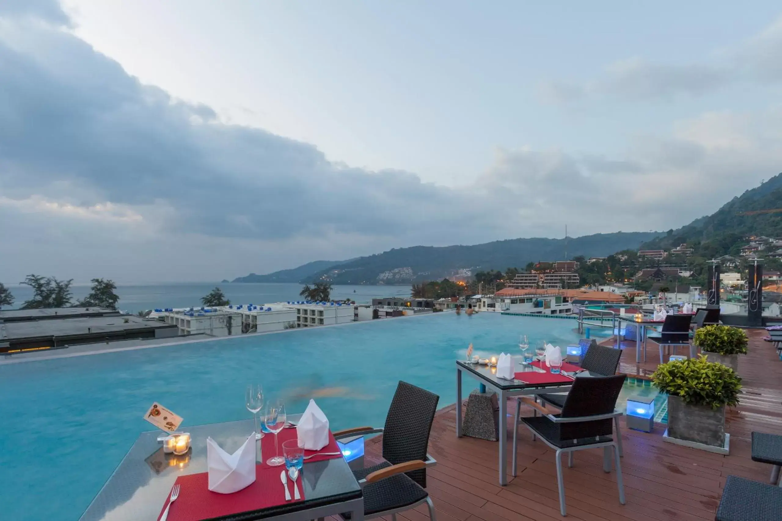 View (from property/room), Restaurant/Places to Eat in The Charm Resort Phuket - SHA Certified