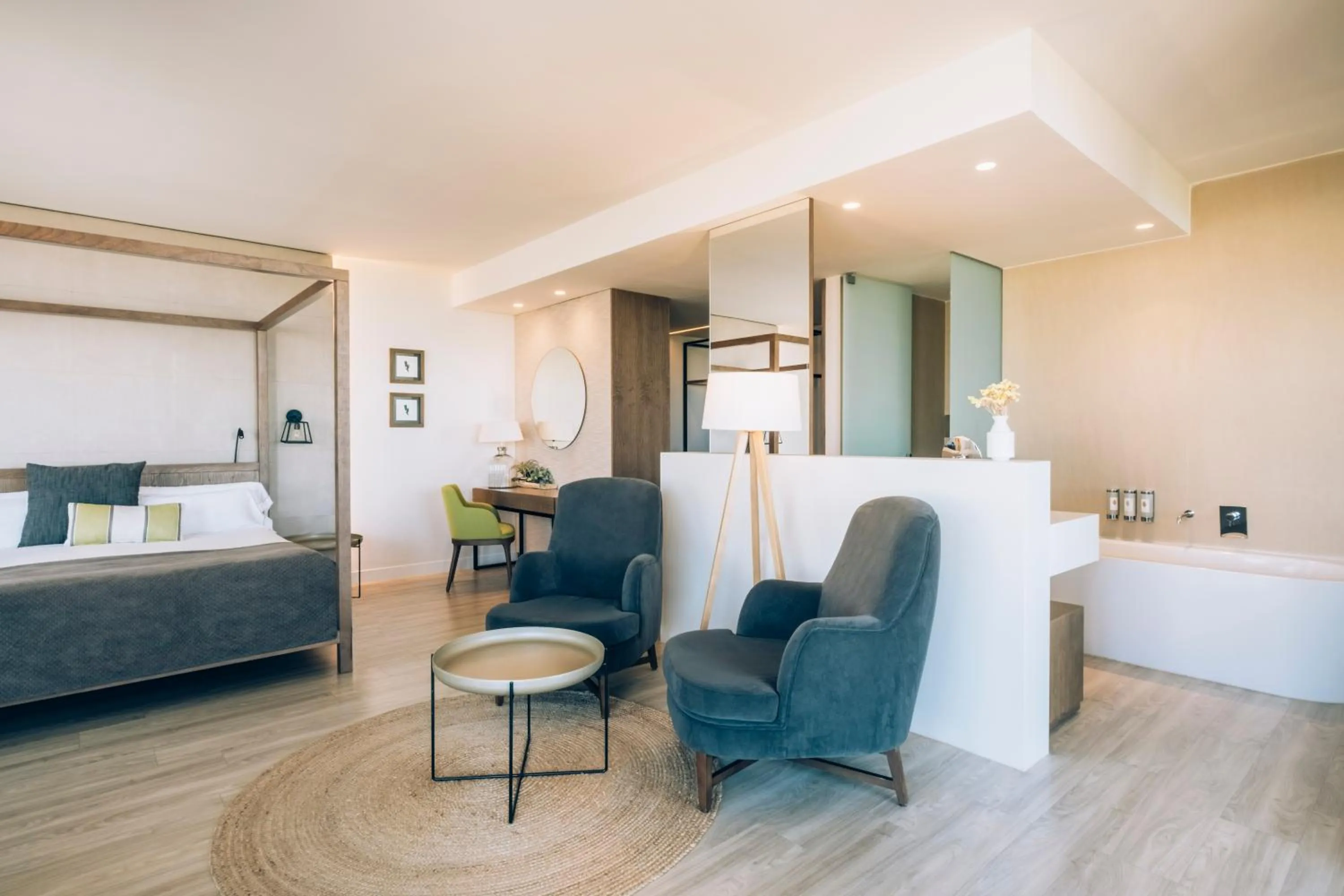 Seating area, Bed in Iberostar Selection Llaut Palma- Adults Only