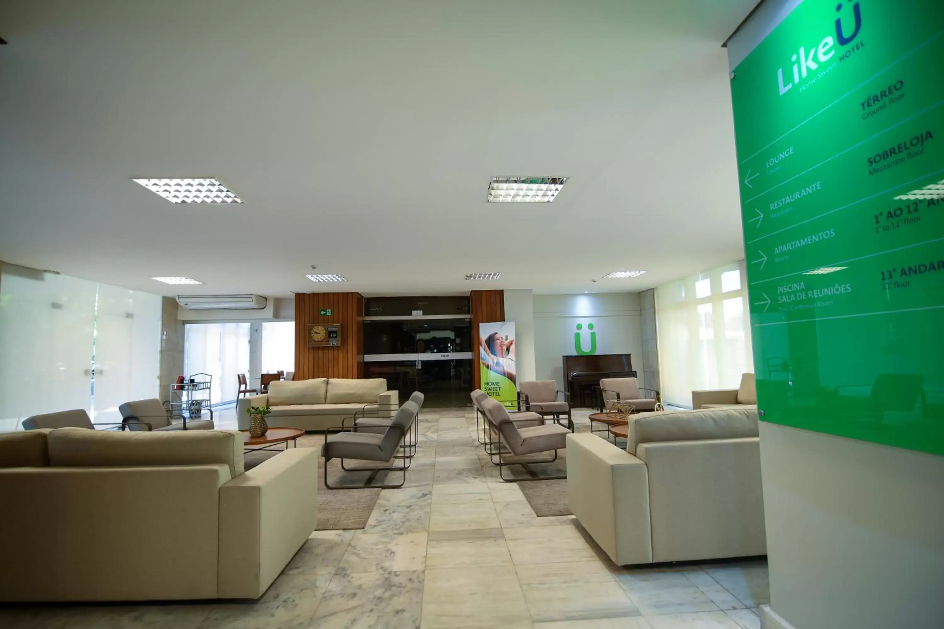 Lobby or reception in Like U Hotel Brasília Lobby or reception in Like U Hotel Brasília