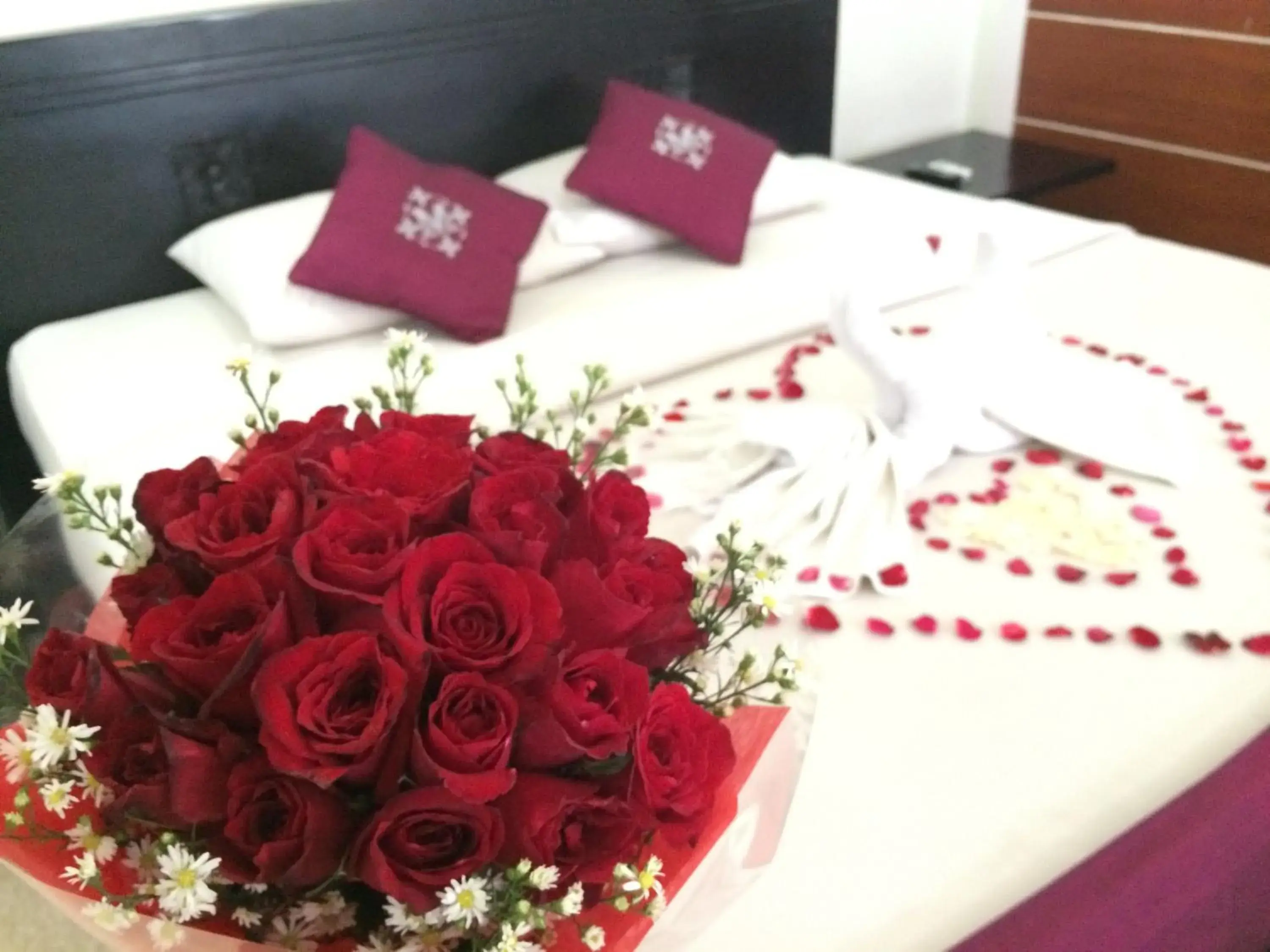 Bed in Melasti Kuta Beach Hotel & Spa Bed in Melasti Kuta Beach Hotel & Spa