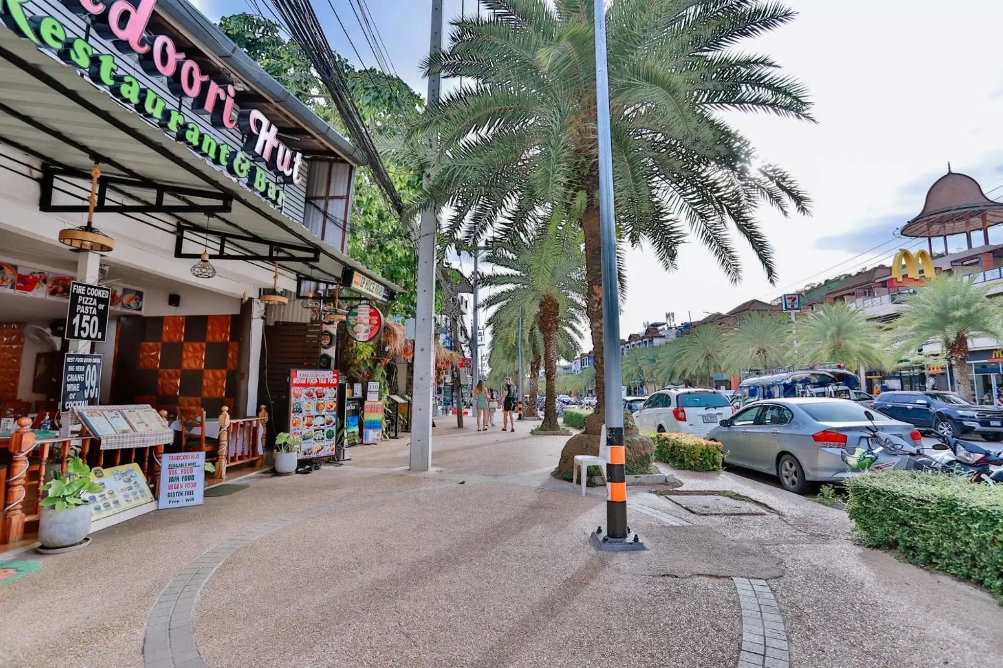 Street view in GP House Krabi Aonang Beach Street view in GP House Krabi Aonang Beach