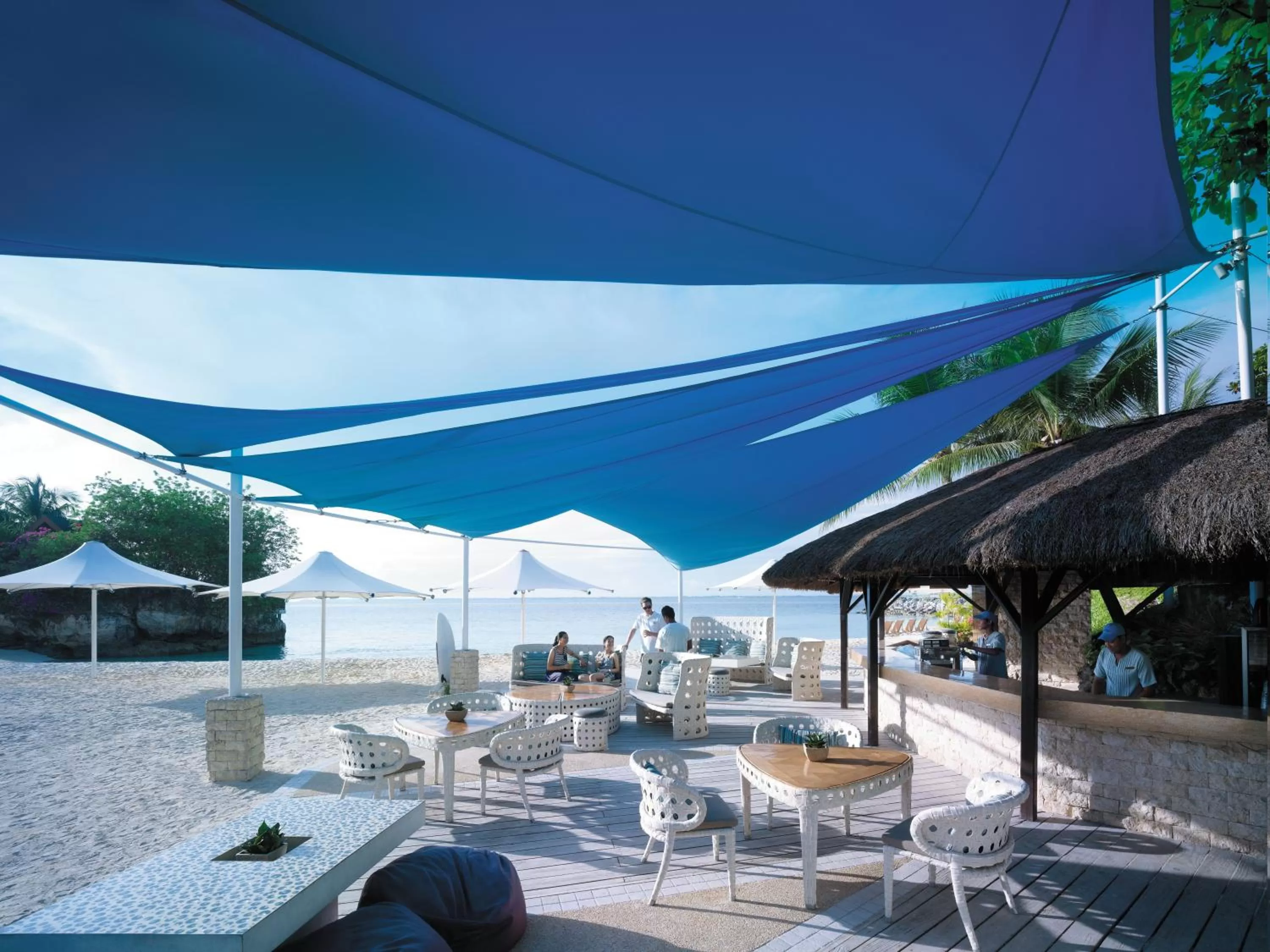 Patio in Shangri-La Mactan, Cebu