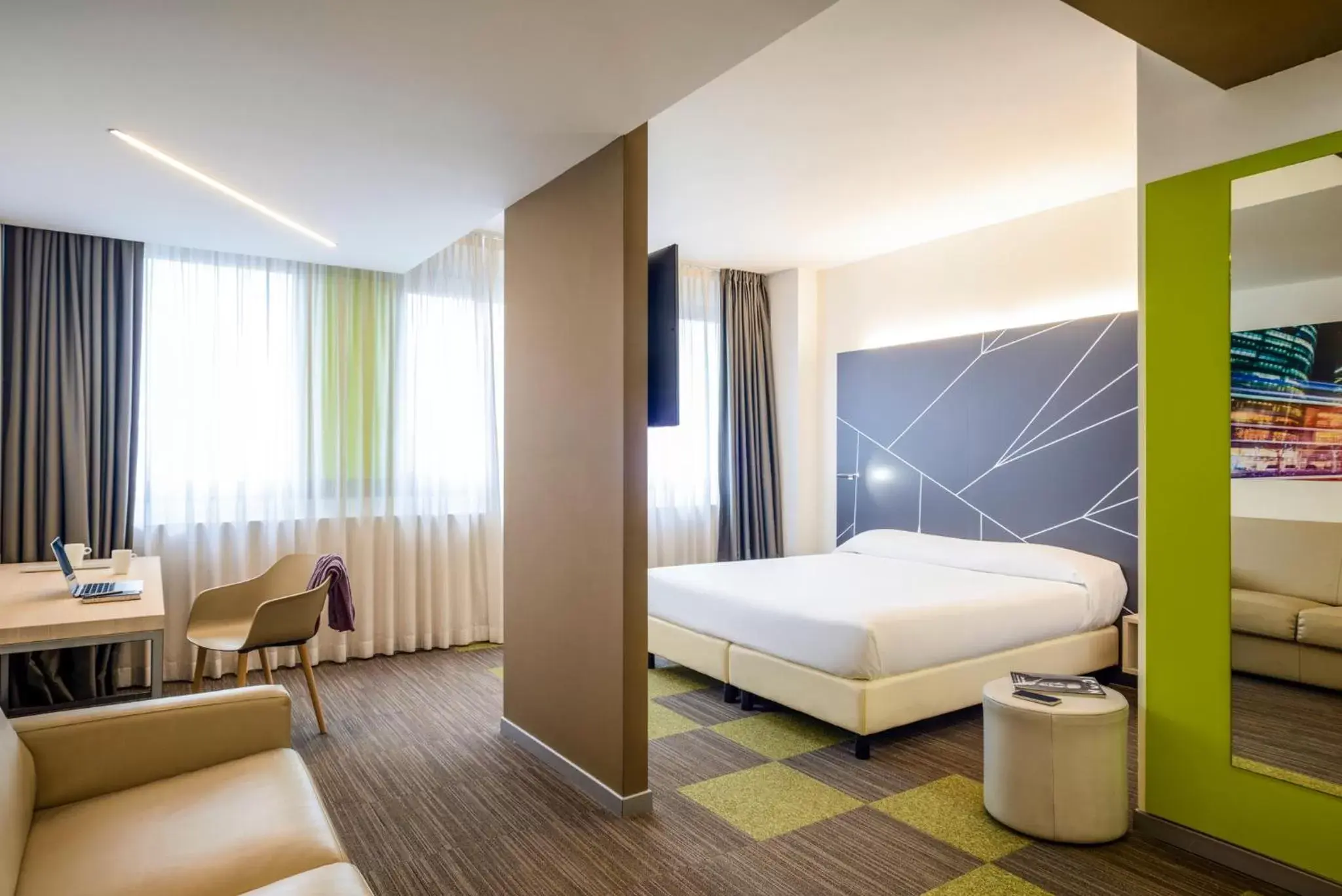 Bedroom, Bed in Mercure Milano Agrate Brianza