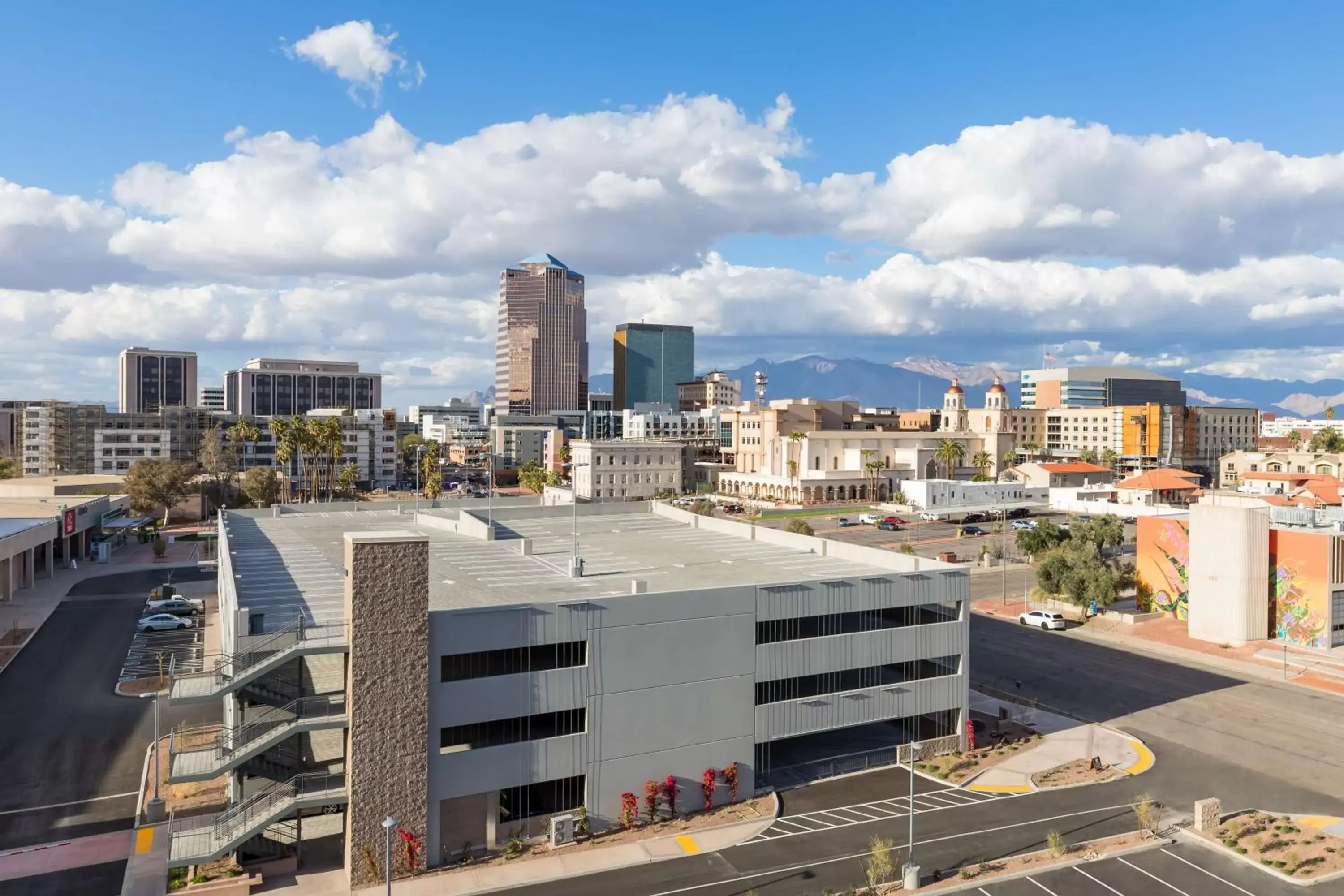 Property building in Doubletree By Hilton Tucson Downtown Convention Center