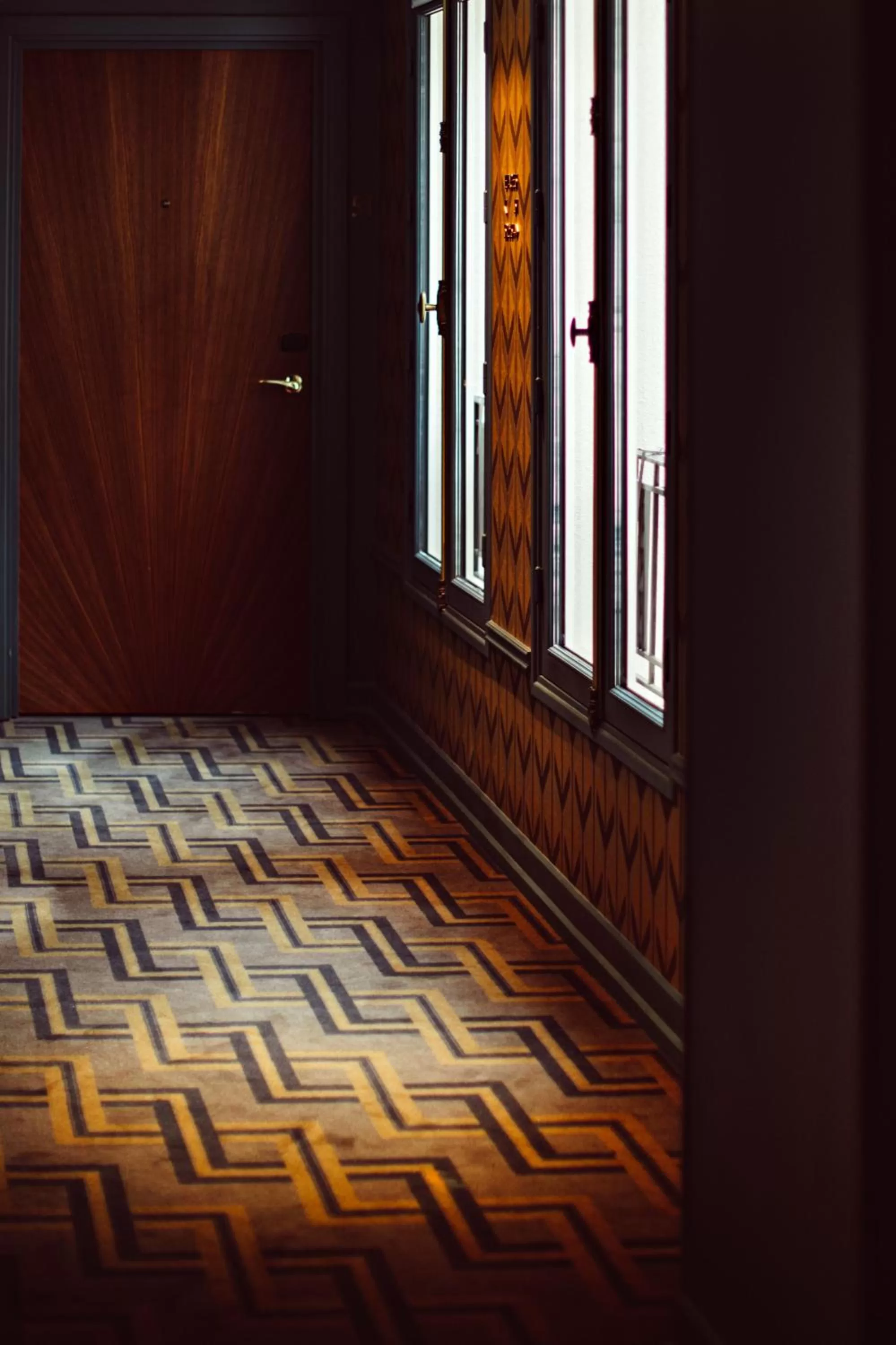 Decorative detail in Monsieur Cadet Hotel & Spa