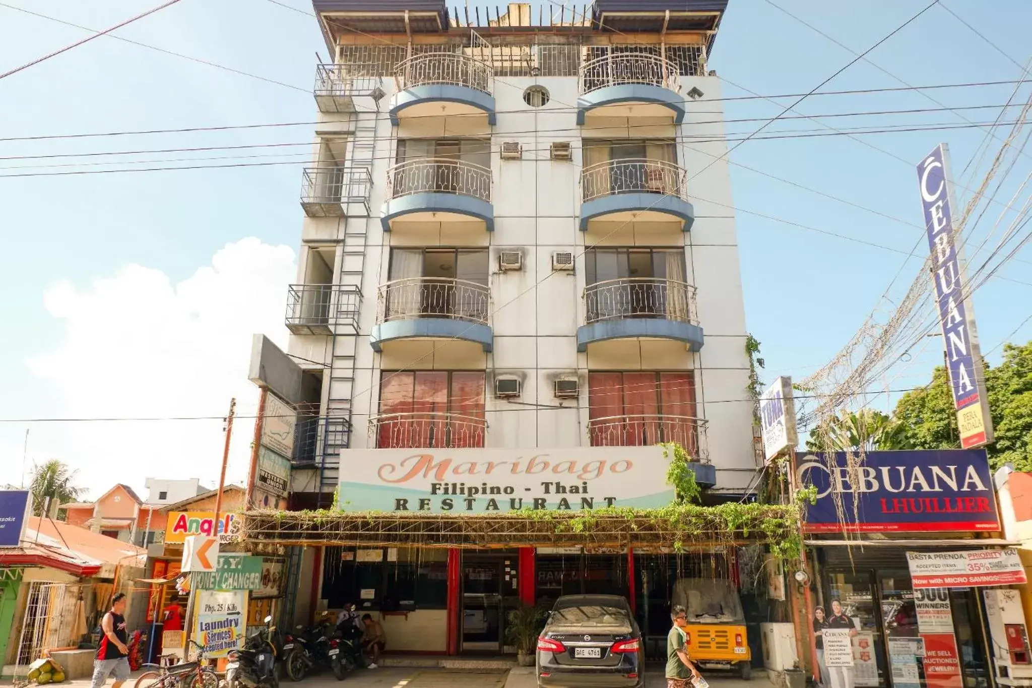 Property building in RedDoorz near Maribago Barangay Hall